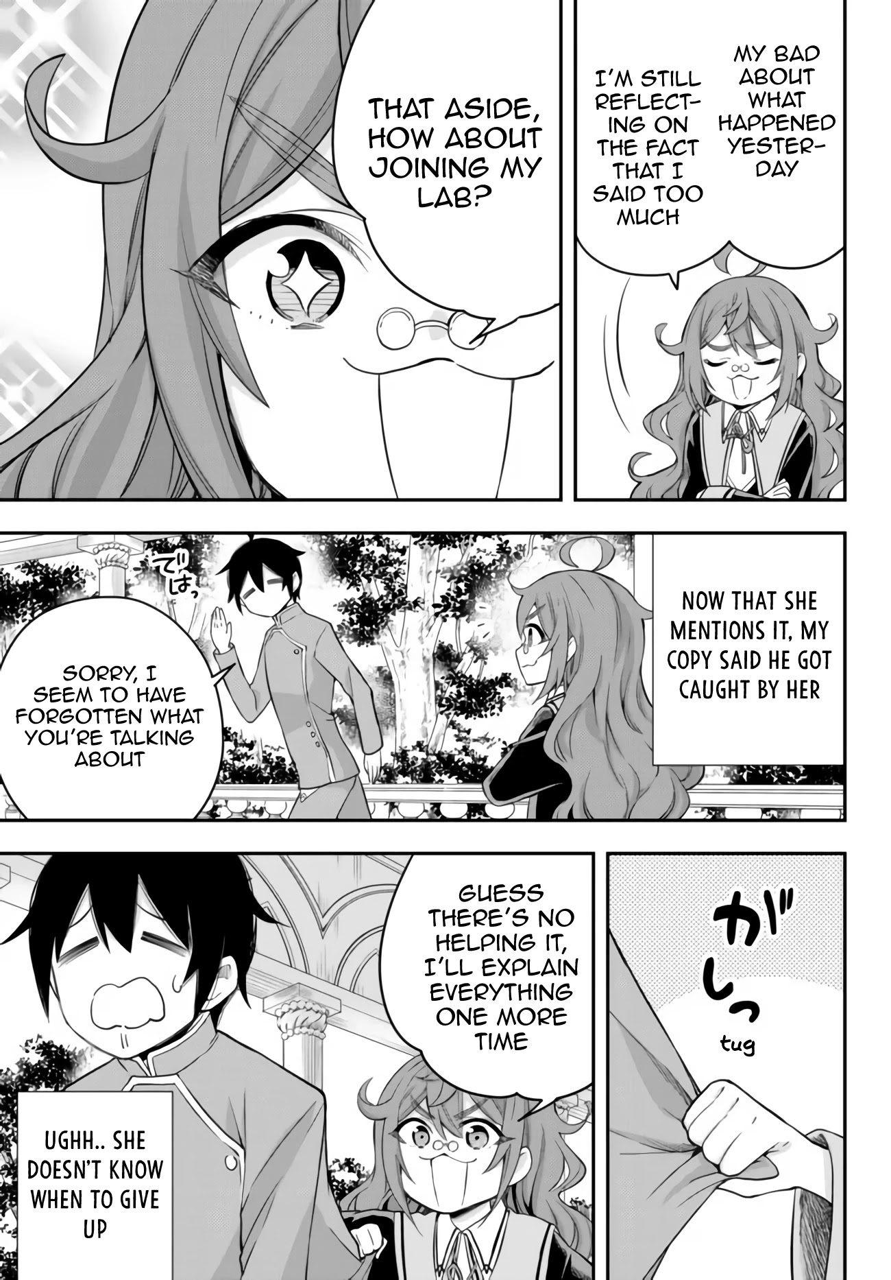 Jitsu wa Ore, Saikyou Deshita? Chapter 28 page 5 - Chapter 28: The Annoying Professor Keeps Following Me Around...