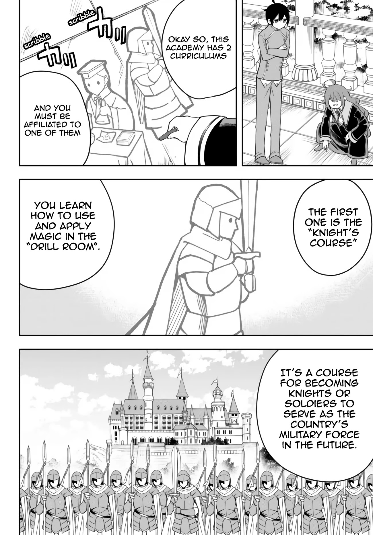 Jitsu wa Ore, Saikyou Deshita? Chapter 28 page 6 - Chapter 28: The Annoying Professor Keeps Following Me Around...