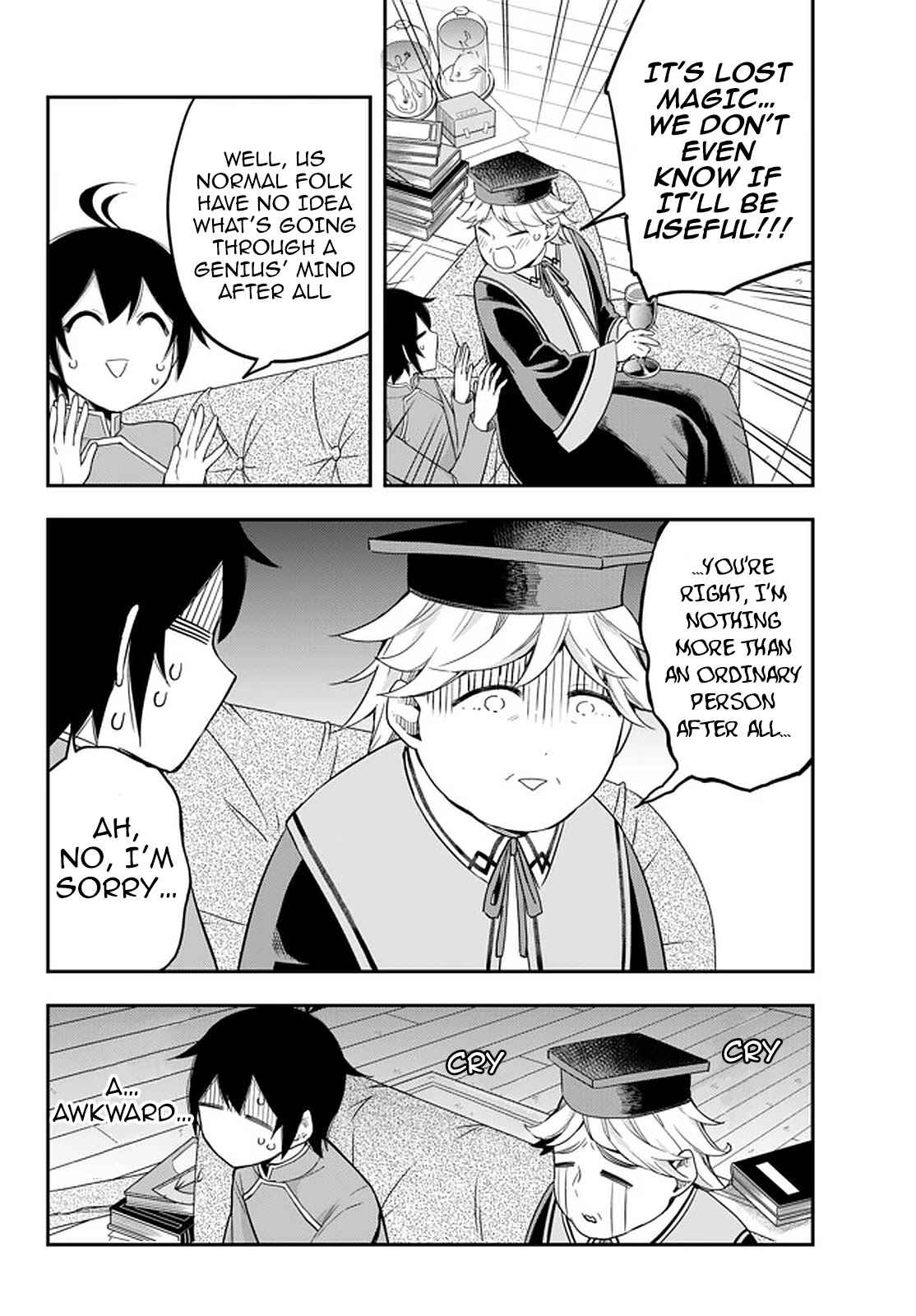 Jitsu wa Ore, Saikyou Deshita? Chapter 34 page 8 - Chapter 34: Not A Bad Night
