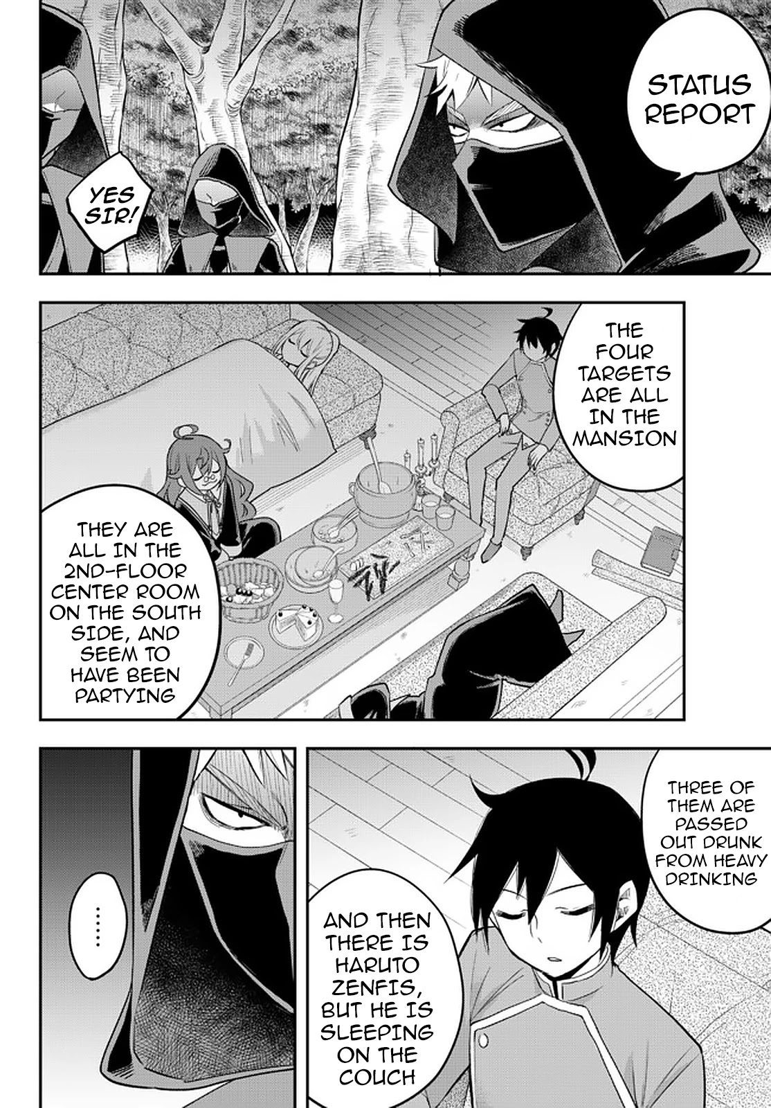 Jitsu wa Ore, Saikyou Deshita? Chapter 35 page 2 - Chapter 35: The Creeping Assassin Squad