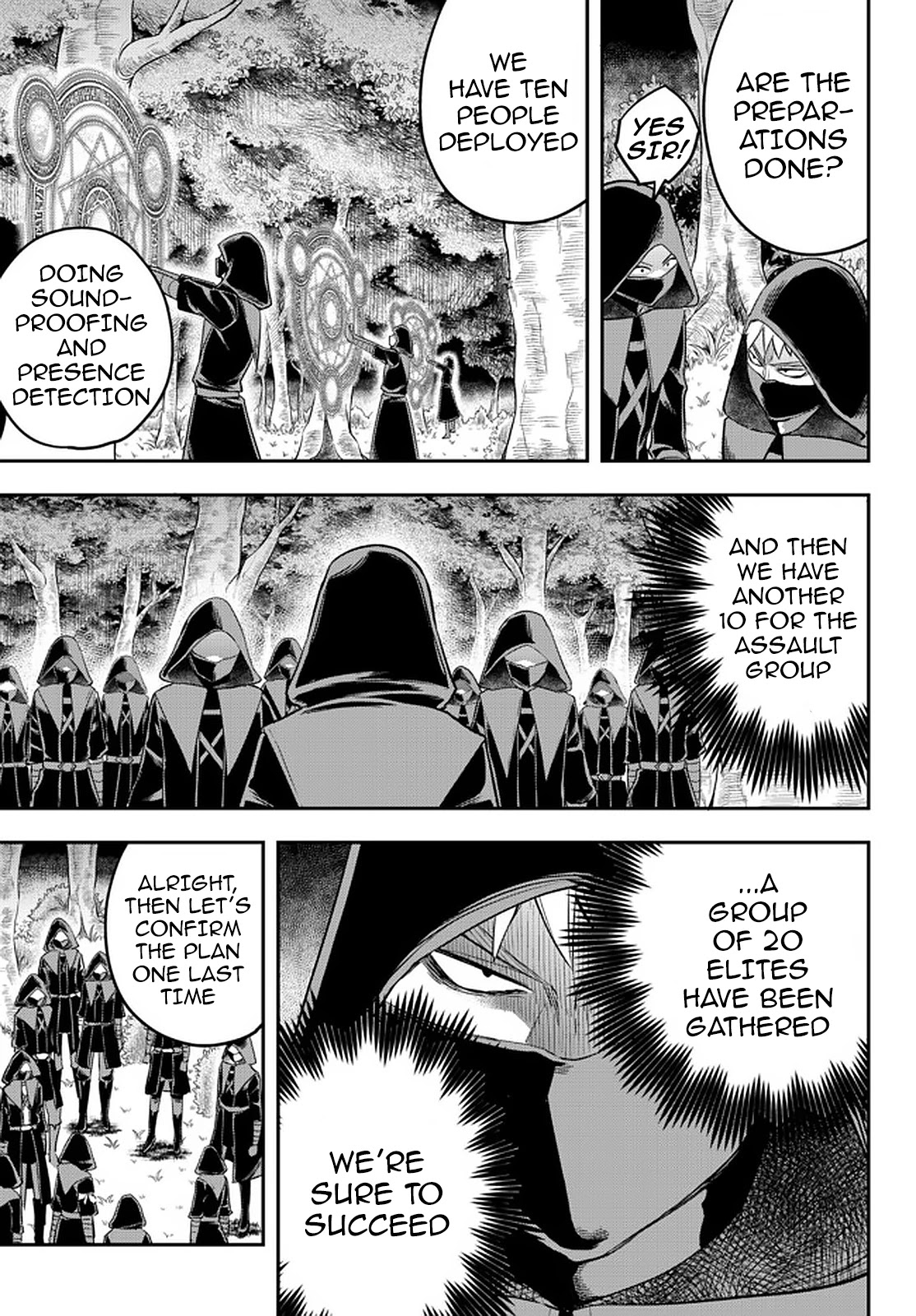 Jitsu wa Ore, Saikyou Deshita? Chapter 35 page 3 - Chapter 35: The Creeping Assassin Squad
