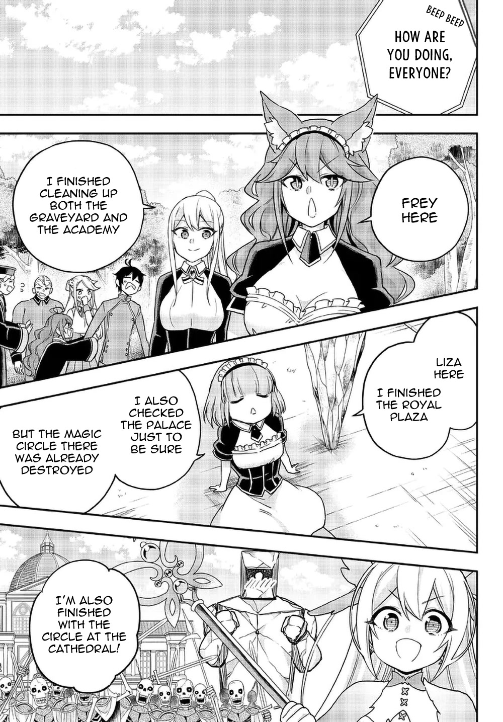 Jitsu wa Ore, Saikyou Deshita? Chapter 54 page 13 - Chapter 54: The Battle of Camelot