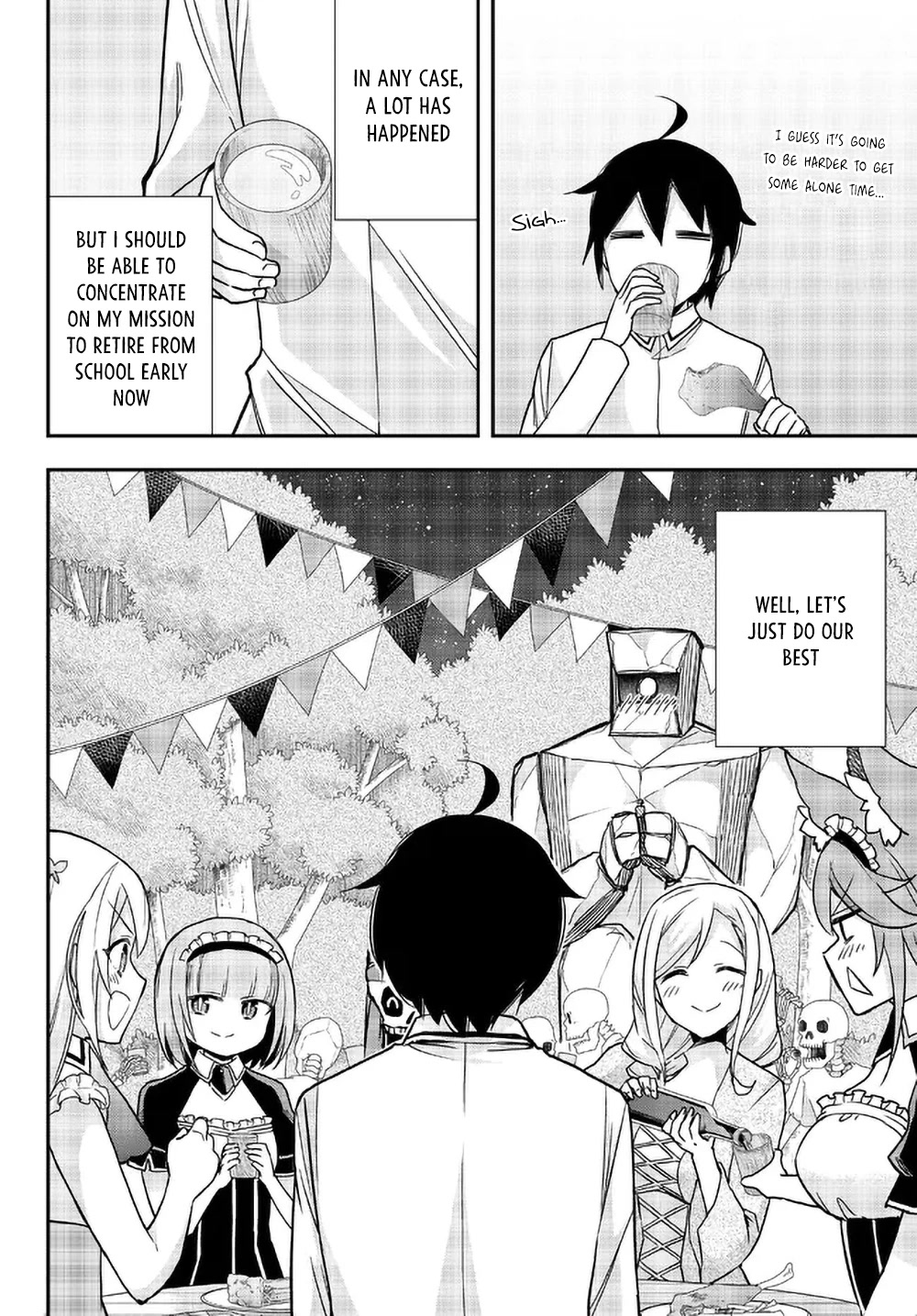 Jitsu wa Ore, Saikyou Deshita? Chapter 57 page 14 - Chapter 57: Celebration Party!