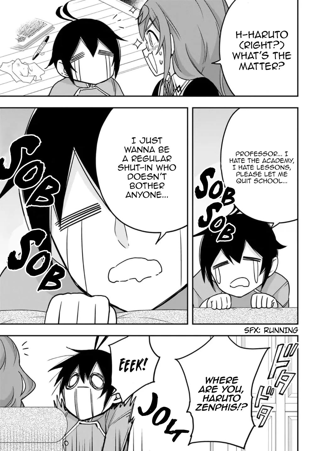 Jitsu wa Ore, Saikyou Deshita? Chapter 59 page 3 - Chapter 59: The Road to Quitting School