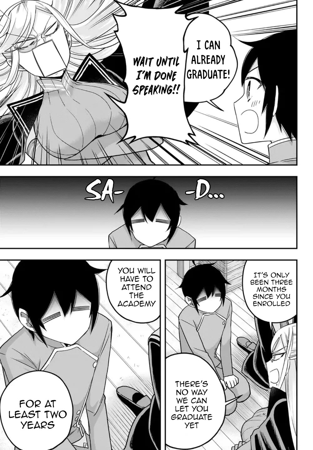 Jitsu wa Ore, Saikyou Deshita? Chapter 64 page 9 - Chapter 64: Just as we were about to discuss your future...!