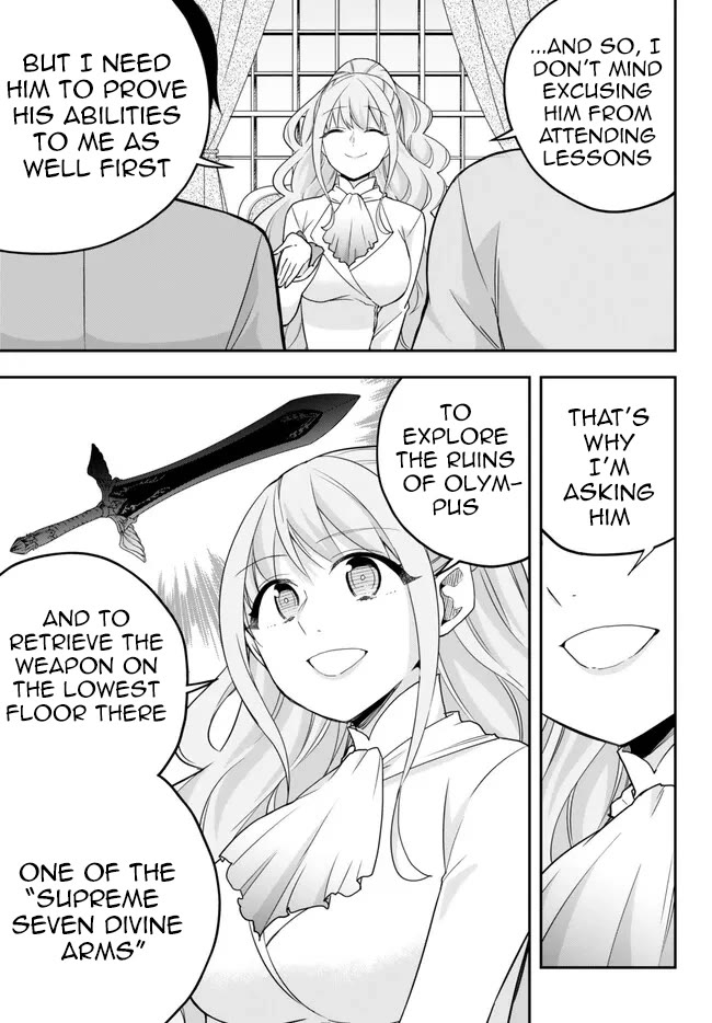 Jitsu wa Ore, Saikyou Deshita? Chapter 68 page 11 - Chapter 68: Principal's Answer