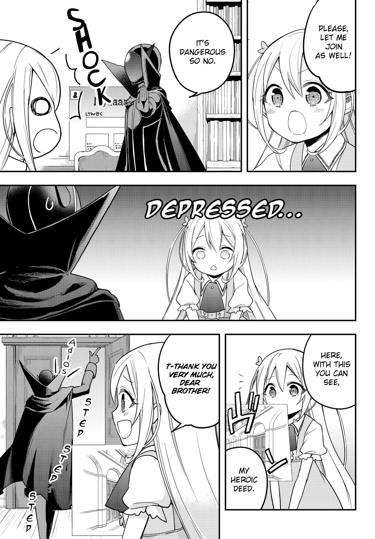 Jitsu wa Ore, Saikyou Deshita? Chapter 9 page 9 - Chapter 9: The Birth of a Black Knight
