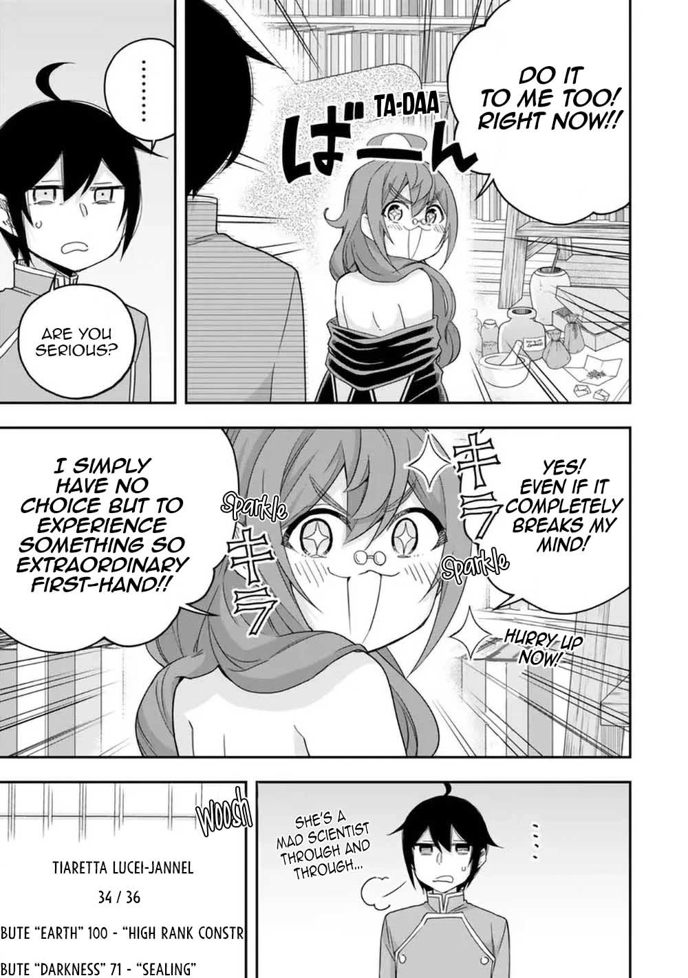 Jitsu wa Ore, Saikyou Deshita? Chapter 92 page 3 - Chapter 92: More Level Experiments