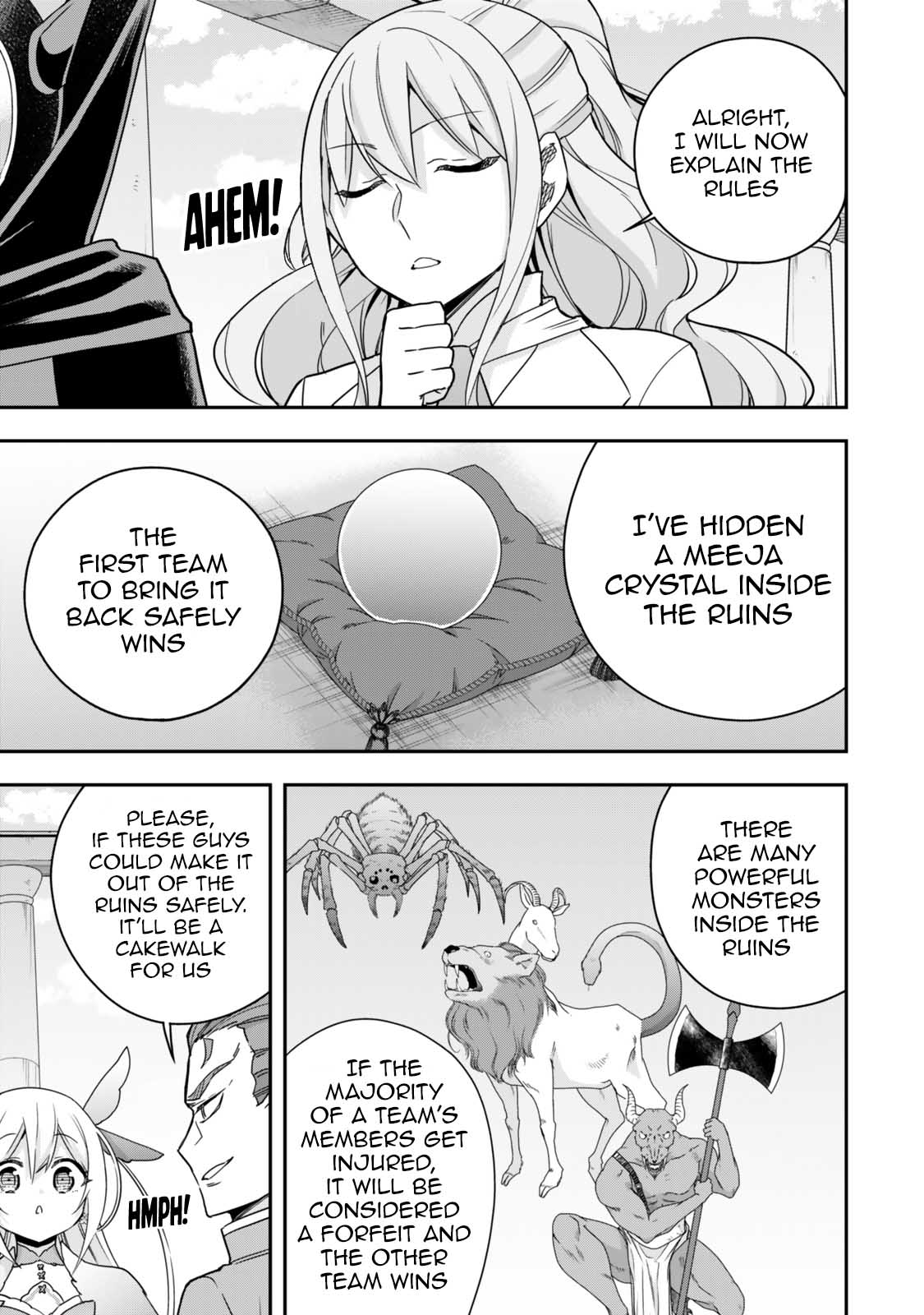 Jitsu wa Ore, Saikyou Deshita? Chapter 99 page 3 - Chapter 99: Start of the Magic Battle!