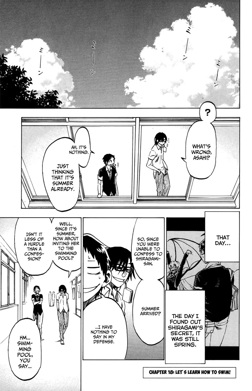 Jitsu wa Watashi wa Chapter 18 page 1 - Chapter 18: Let's learn how to swim!