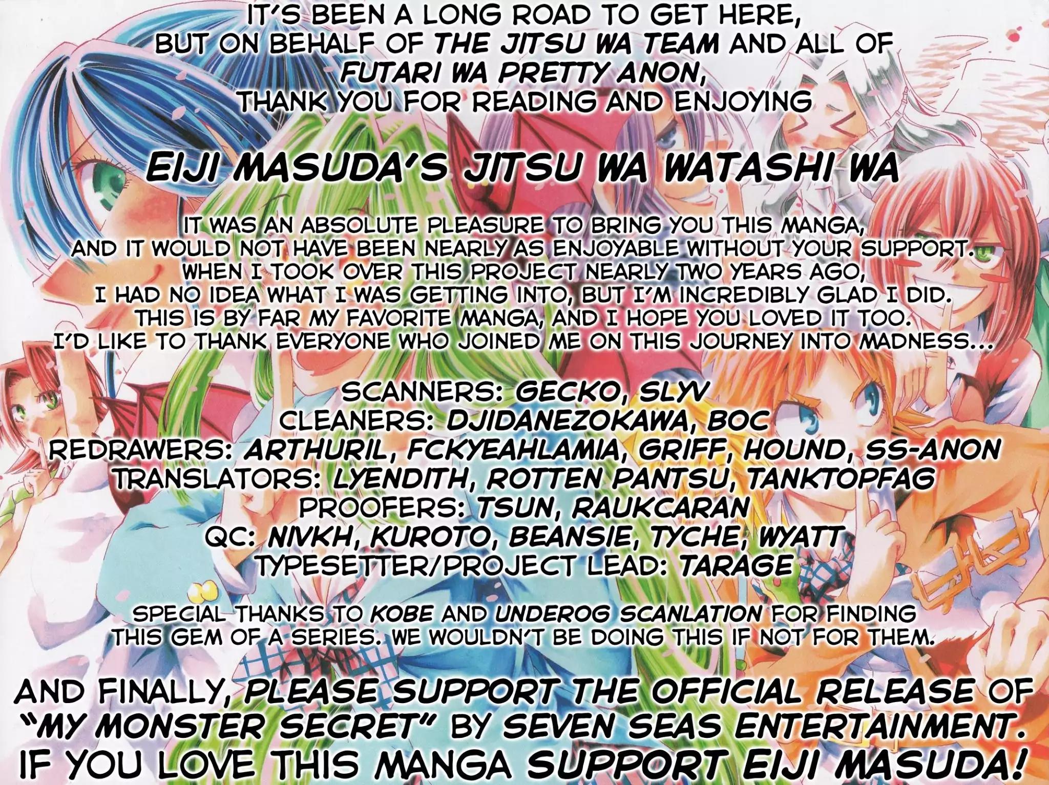 Jitsu wa Watashi wa Chapter 196.9 page 1 - Chapter 196.9: Special Thank You [END]