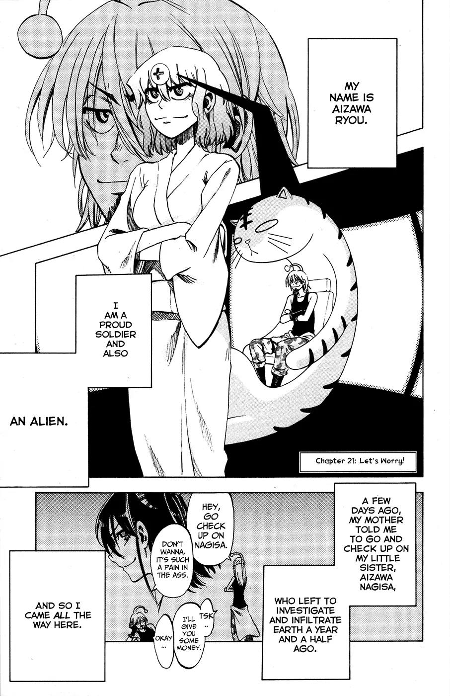 Jitsu wa Watashi wa Chapter 21 page 1 - Chapter 21 : Let's Worry!