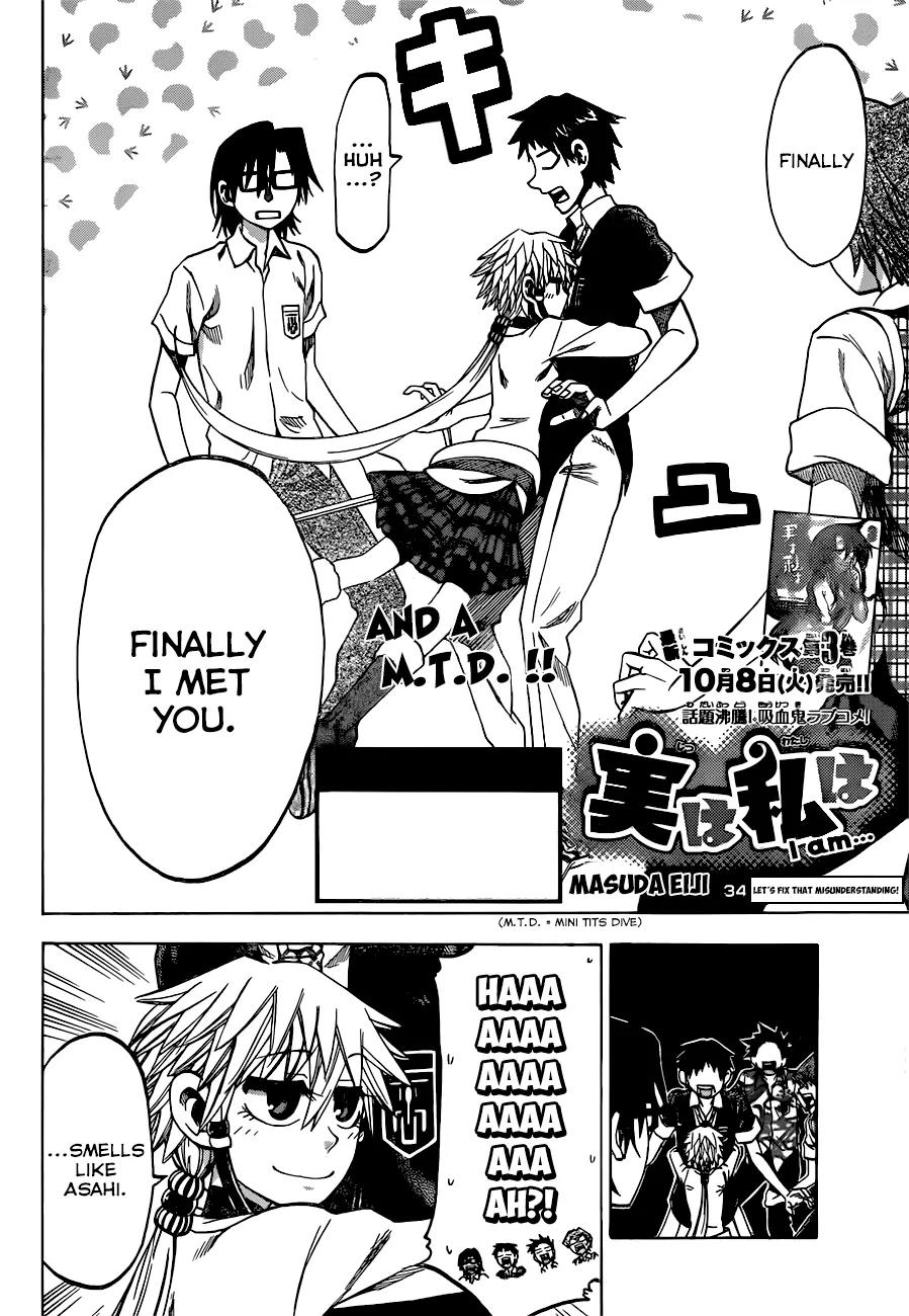 Jitsu wa Watashi wa Chapter 34 page 5 - Chapter 34 : Let's Fix that Misunderstanding!