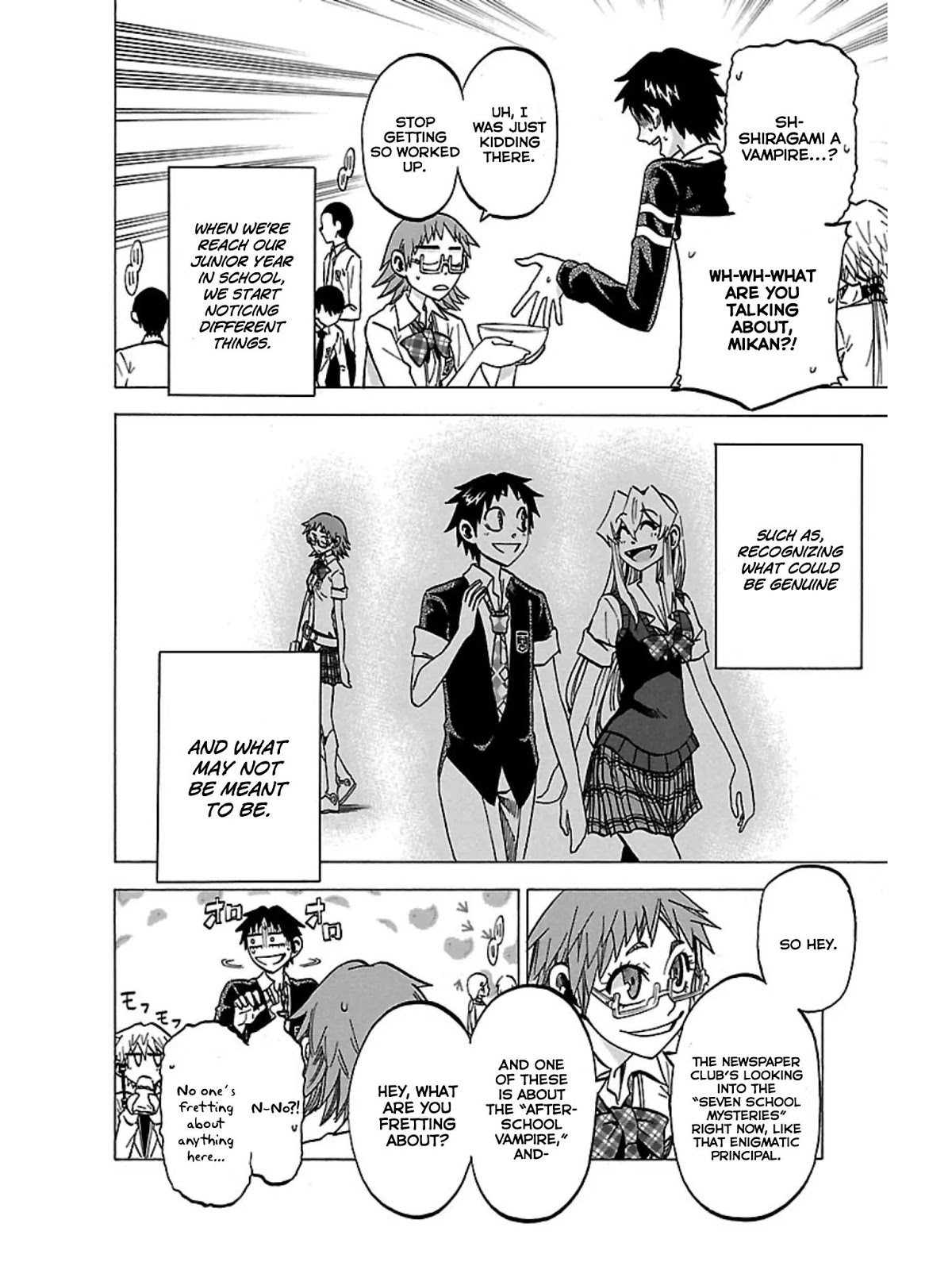 Jitsu wa Watashi wa Chapter 40 page 3 - Chapter 40: Let's investigate the Seven Mysteries!