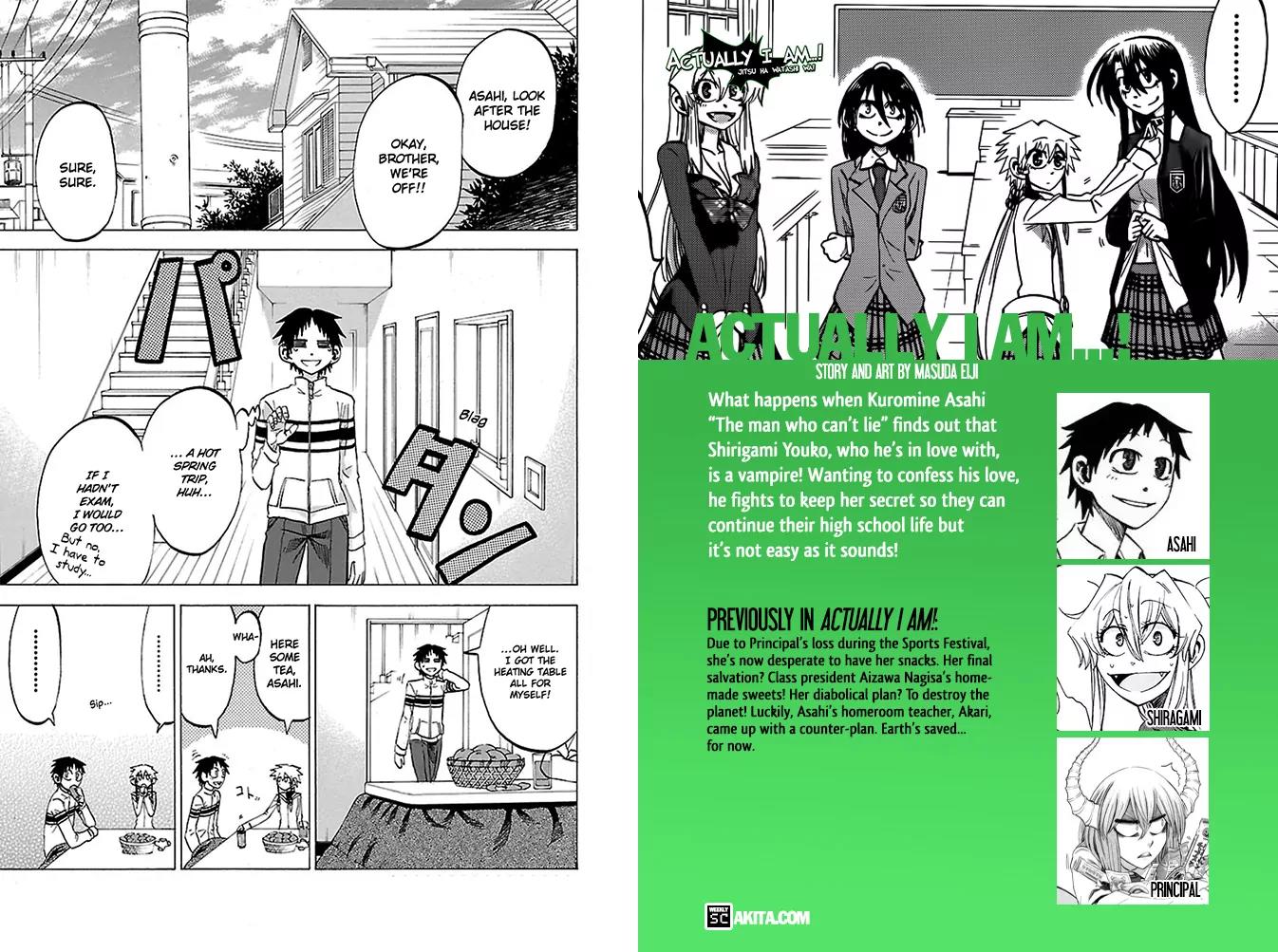 Jitsu wa Watashi wa Chapter 52 page 1 - Chapter 52: Let’s go to Rin’s house!