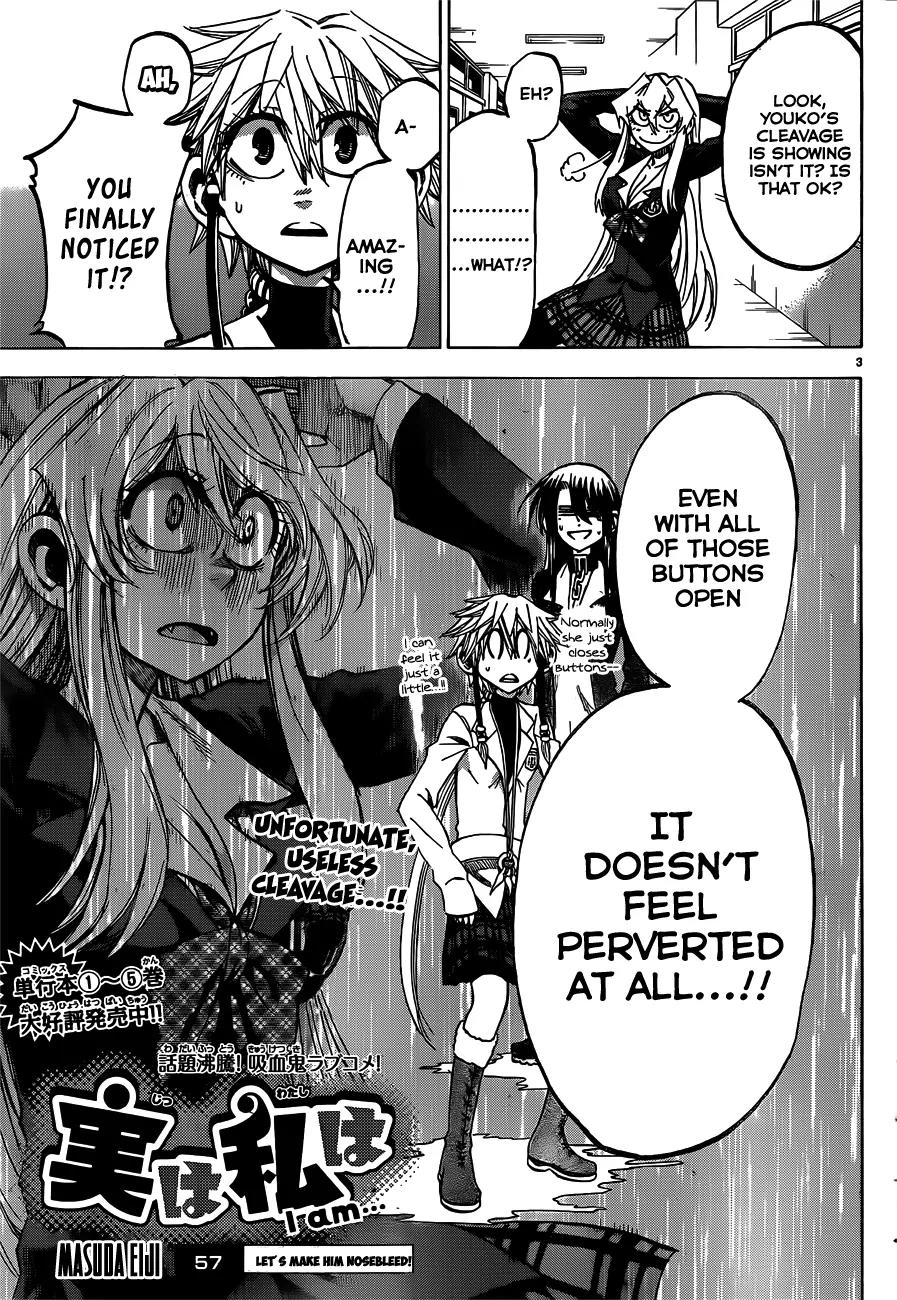Jitsu wa Watashi wa Chapter 57 page 4 - Chapter 57: Let's make him nosebleed!