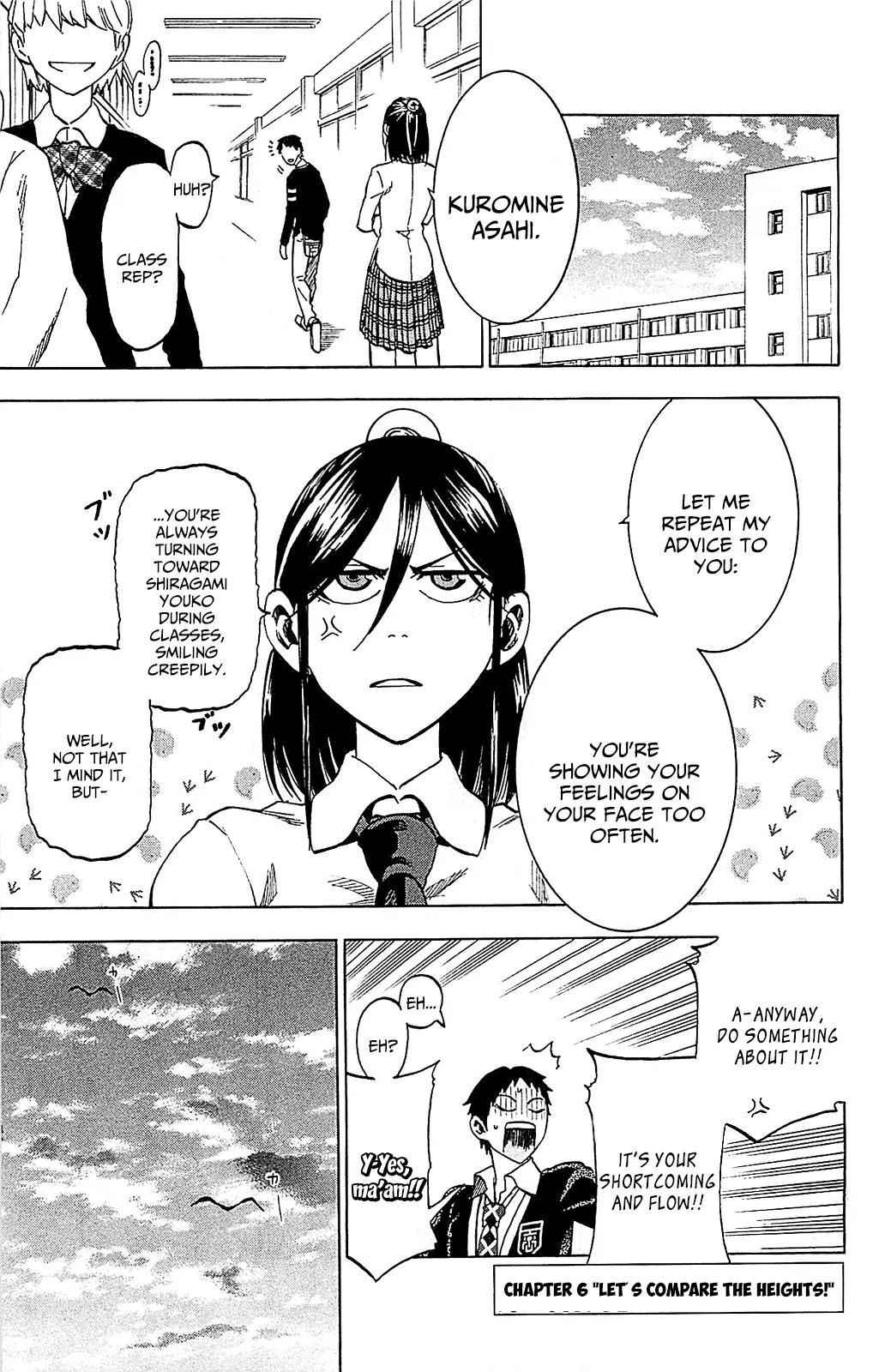 Jitsu wa Watashi wa Chapter 6 page 1 - Chapter 6: Let's Compare the Heights!