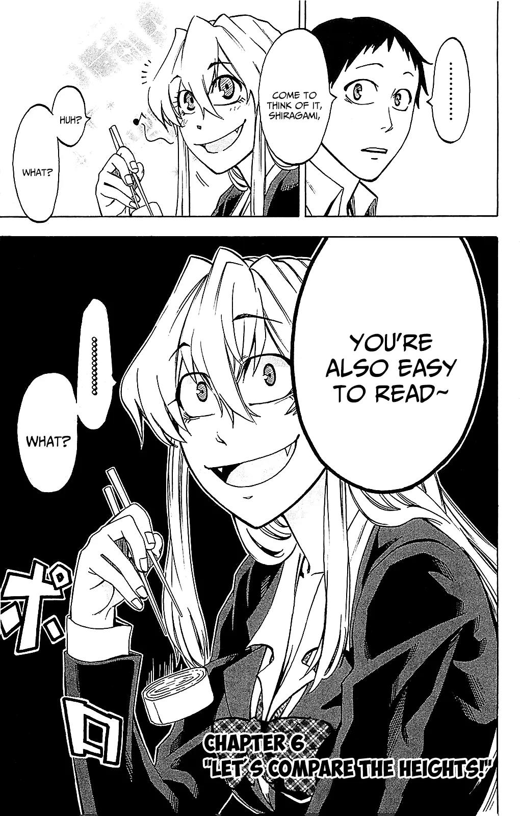 Jitsu wa Watashi wa Chapter 6 page 4 - Chapter 6: Let's Compare the Heights!