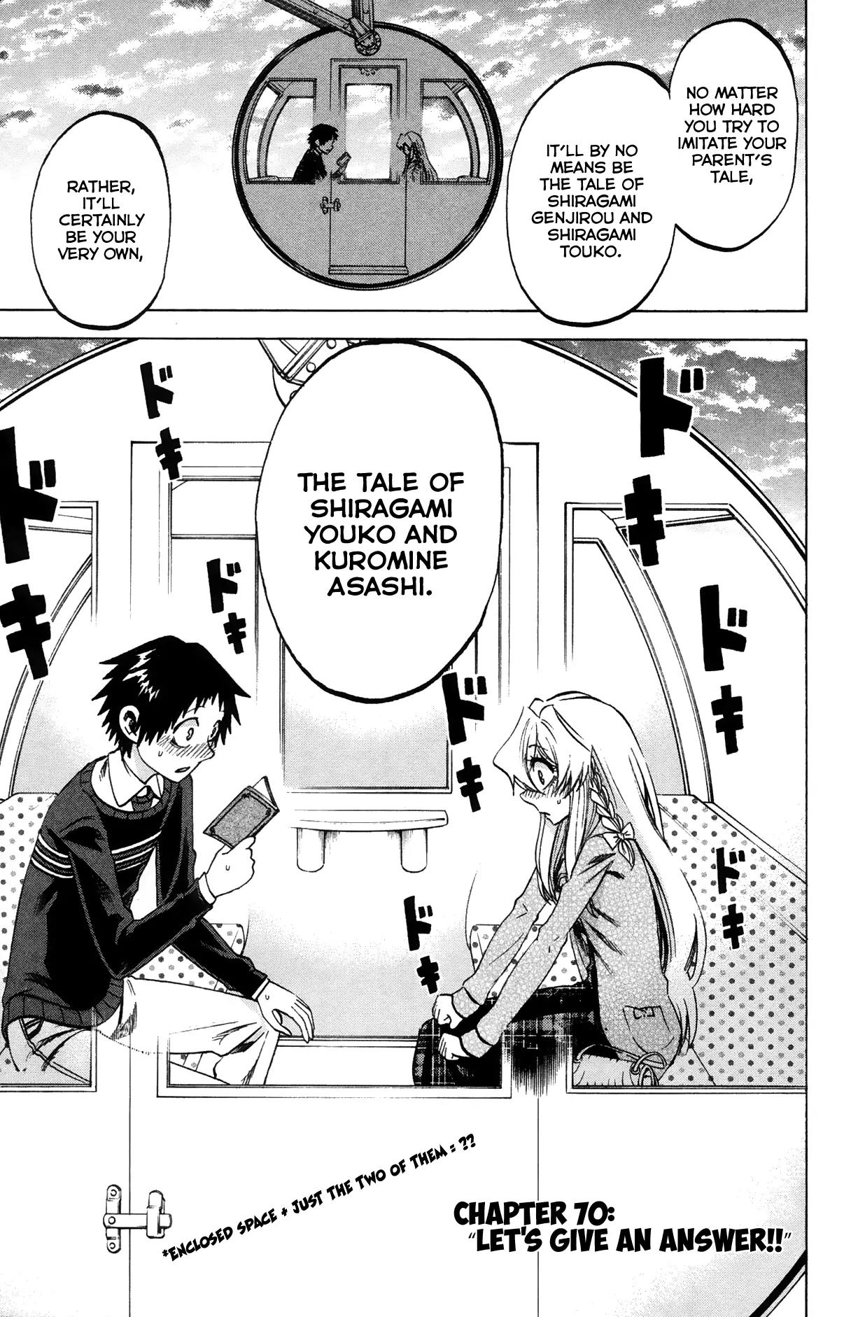 Jitsu wa Watashi wa Chapter 70 page 4 - Chapter 70: Let's give an answer!!