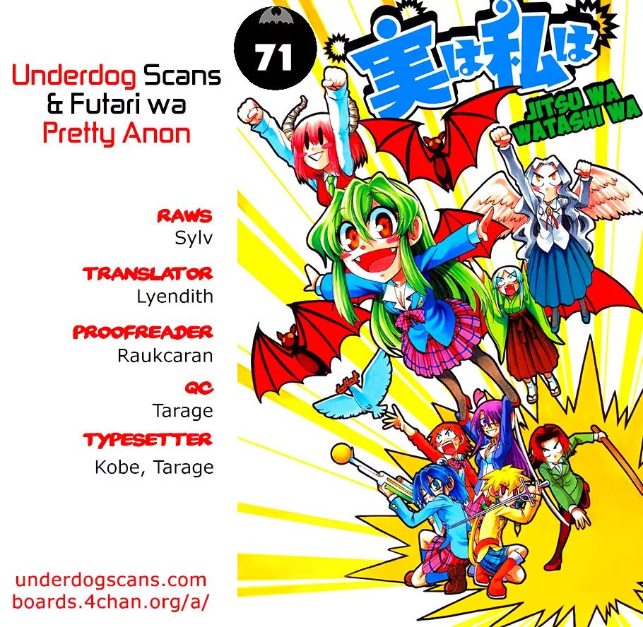 Jitsu wa Watashi wa Chapter 71 page 23 - Chapter 71: Let's give an answer!!