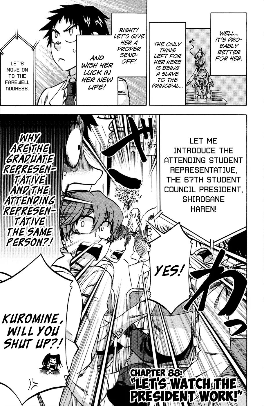 Jitsu wa Watashi wa Chapter 88 page 3 - Chapter 88: Let's watch the president work!