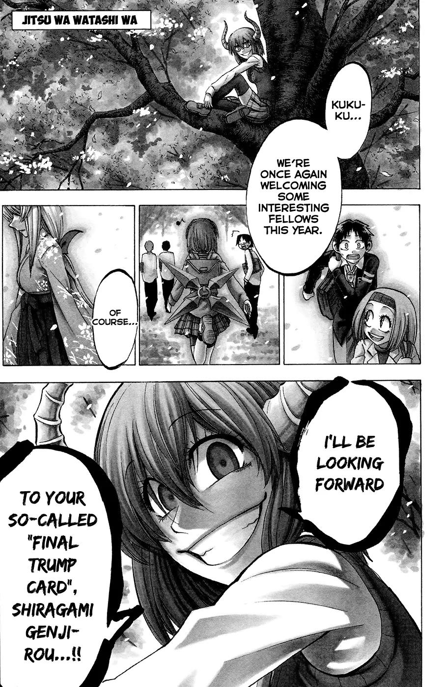 Jitsu wa Watashi wa Chapter 92 page 1 - Chapter 92: Let's become seniors!
