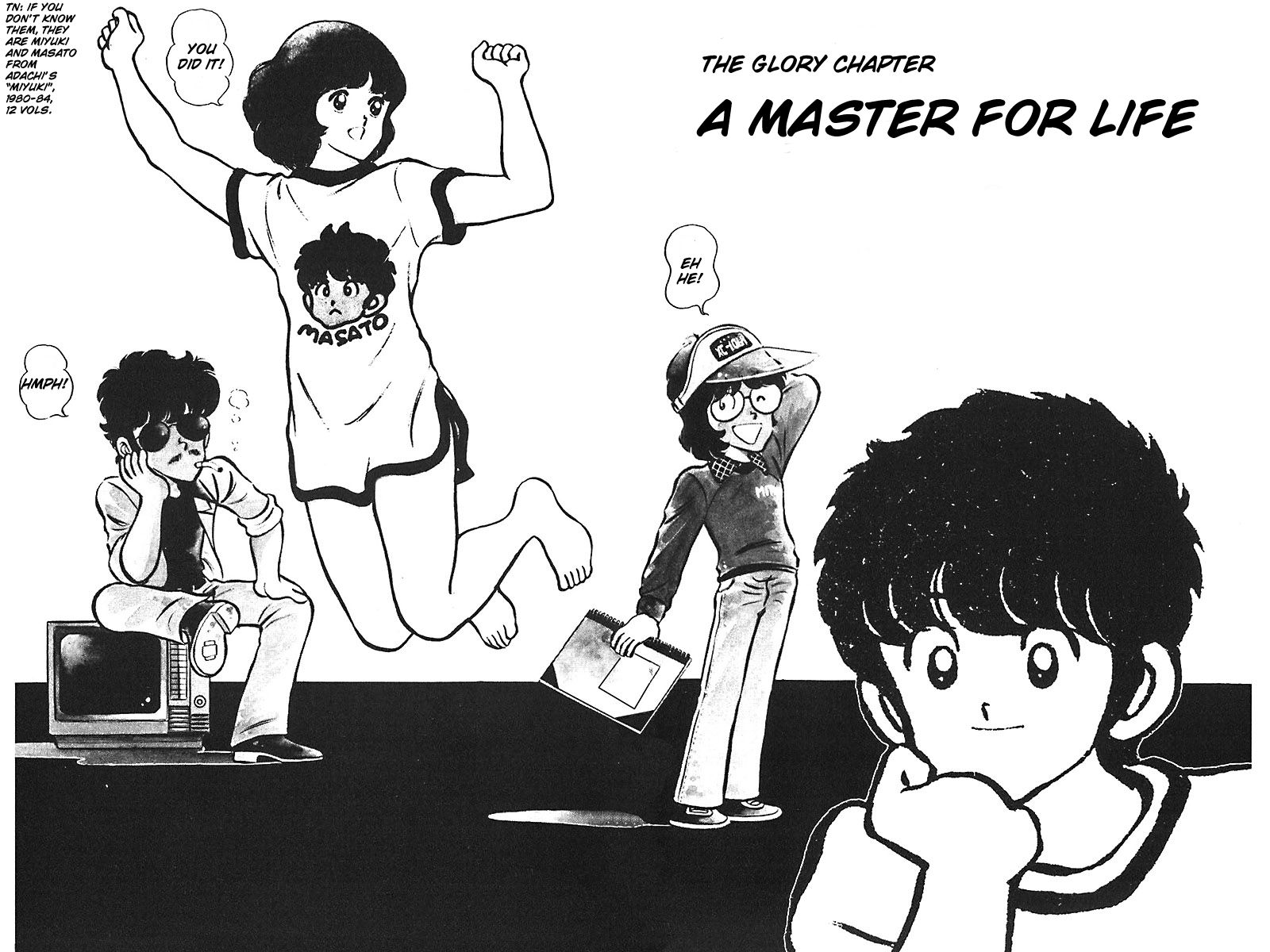 Jitsuroku - Adachi Mitsuru Monogatari Chapter 4 page 1 - Chapter 4 : The Glory Chapter: A Master for Life