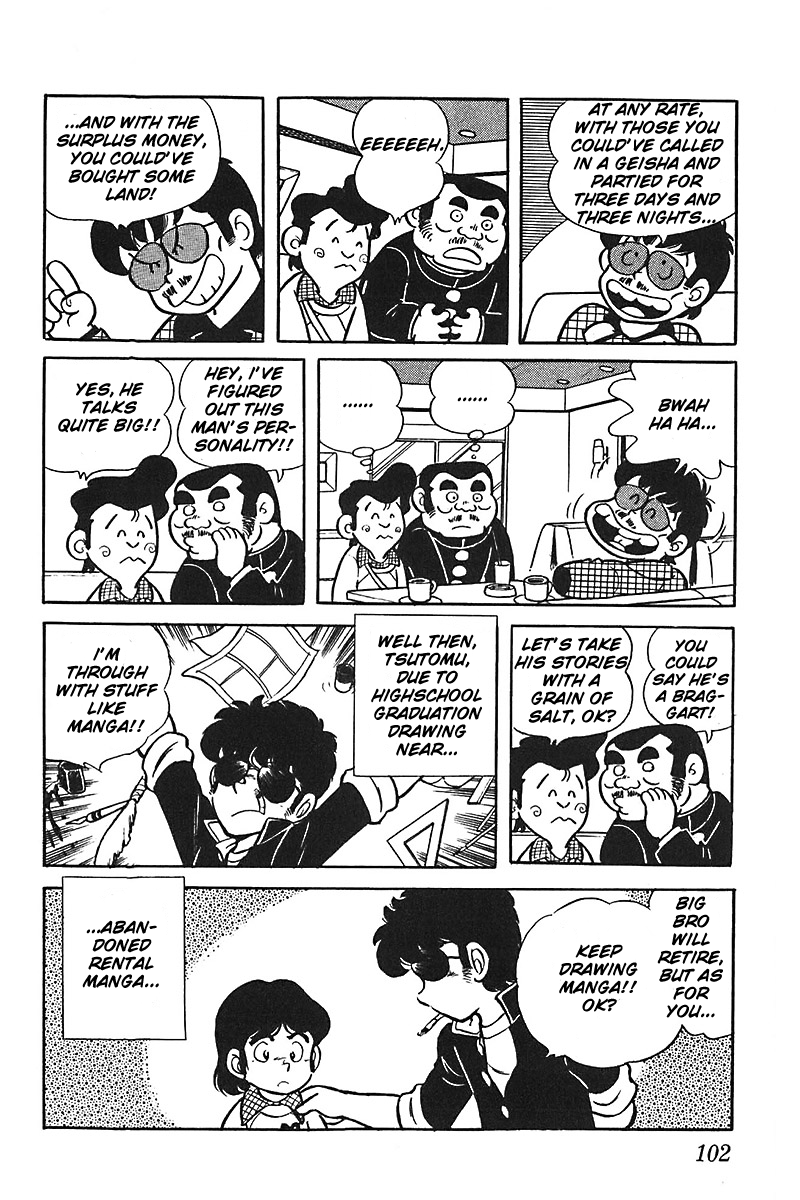 Jitsuroku - Adachi Mitsuru Monogatari Chapter 5.2 page 10 - Chapter 5 v2 : The Highschool Chapter: Becoming a Manga Artist!
