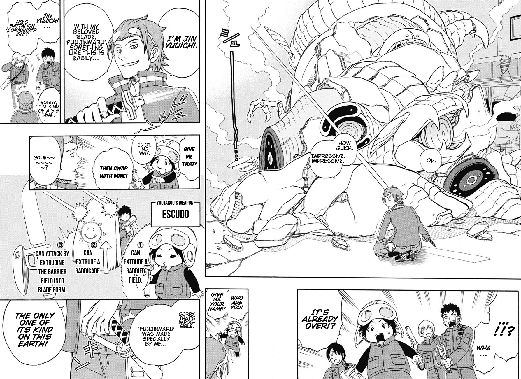Jitsuryokuha Elite Jin Chapter 0.2 page 15 - Chapter 0 v2 : [Oneshot]