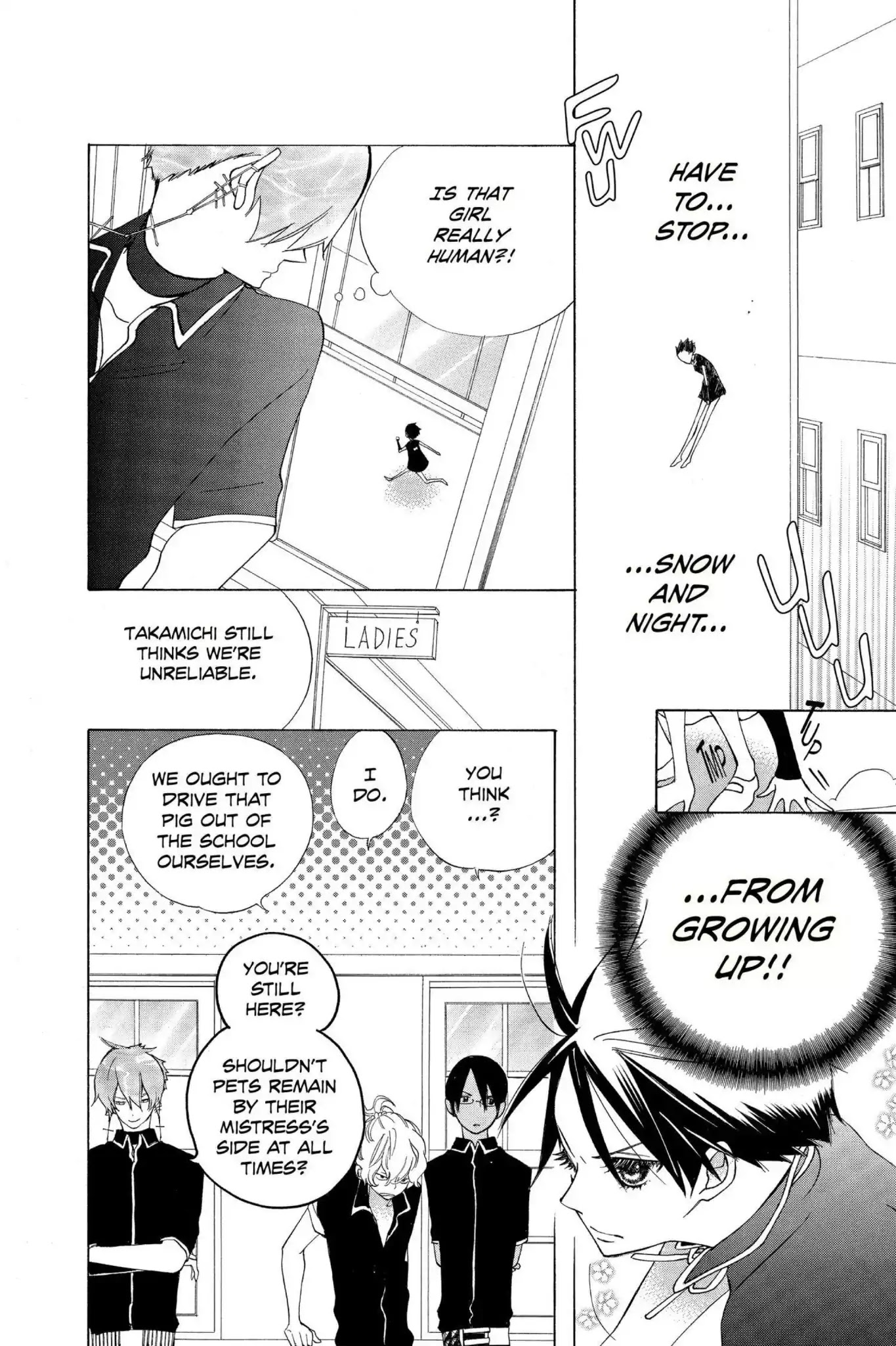 Jiujiu Chapter 10 page 12 - Chapter 10: Vol.2 Walk 10: Snow, the shirt and me