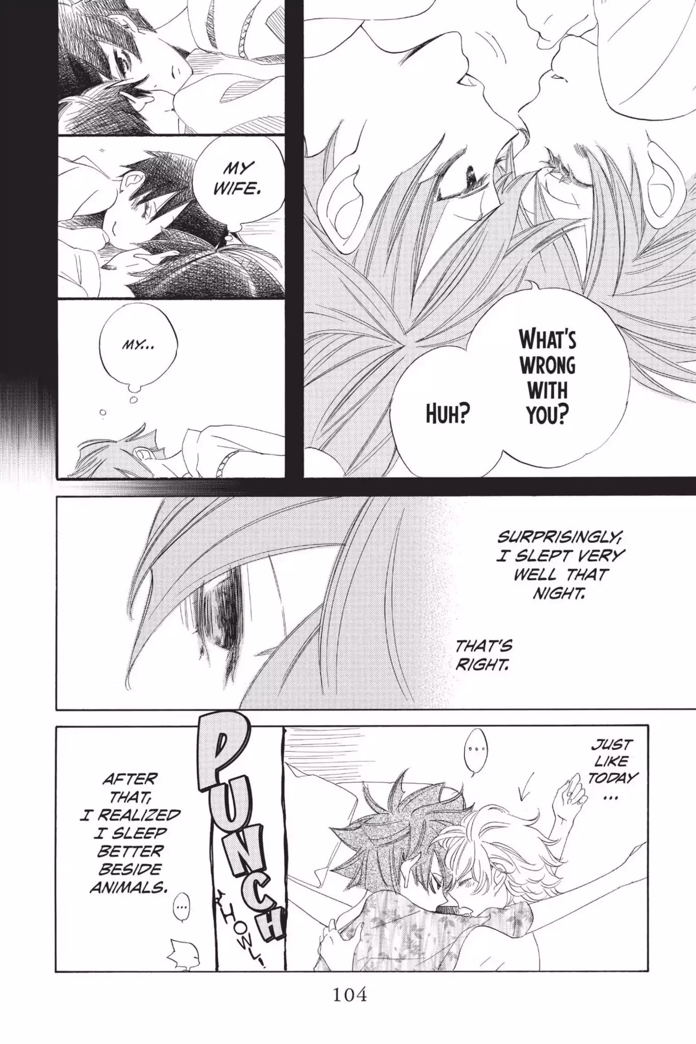 Jiujiu Chapter 17.5 page 2 - Vol.4 Fan Service Scene 1: The Black Cat and Insomnia