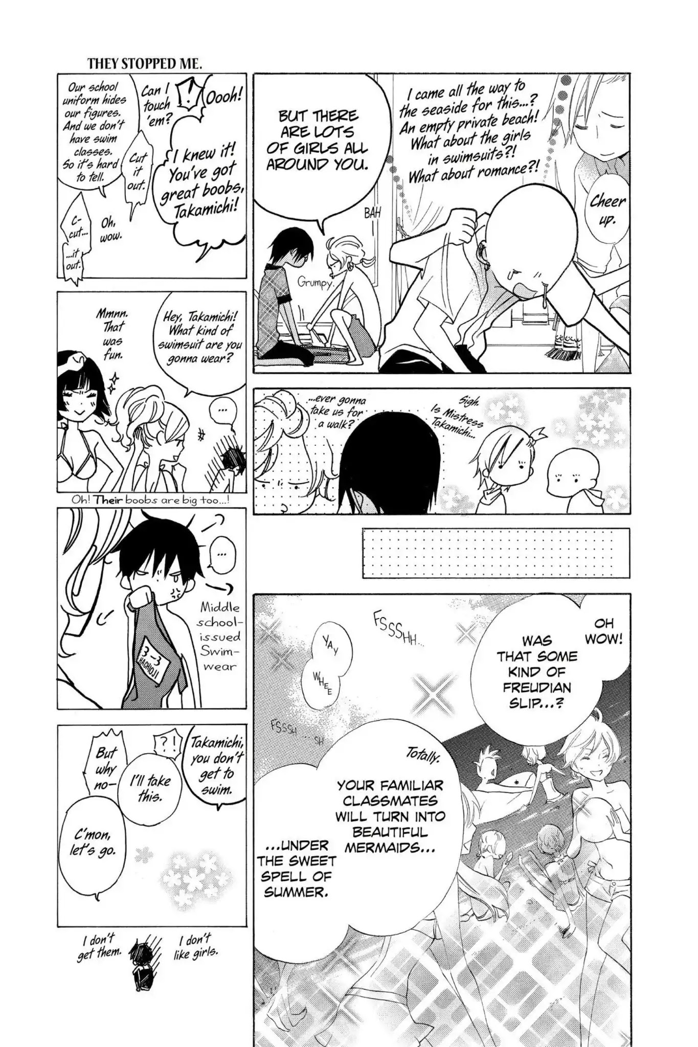 Jiujiu Chapter 8 page 9 - Chapter 8: Vol.2 Walk 8: Selkie Lily