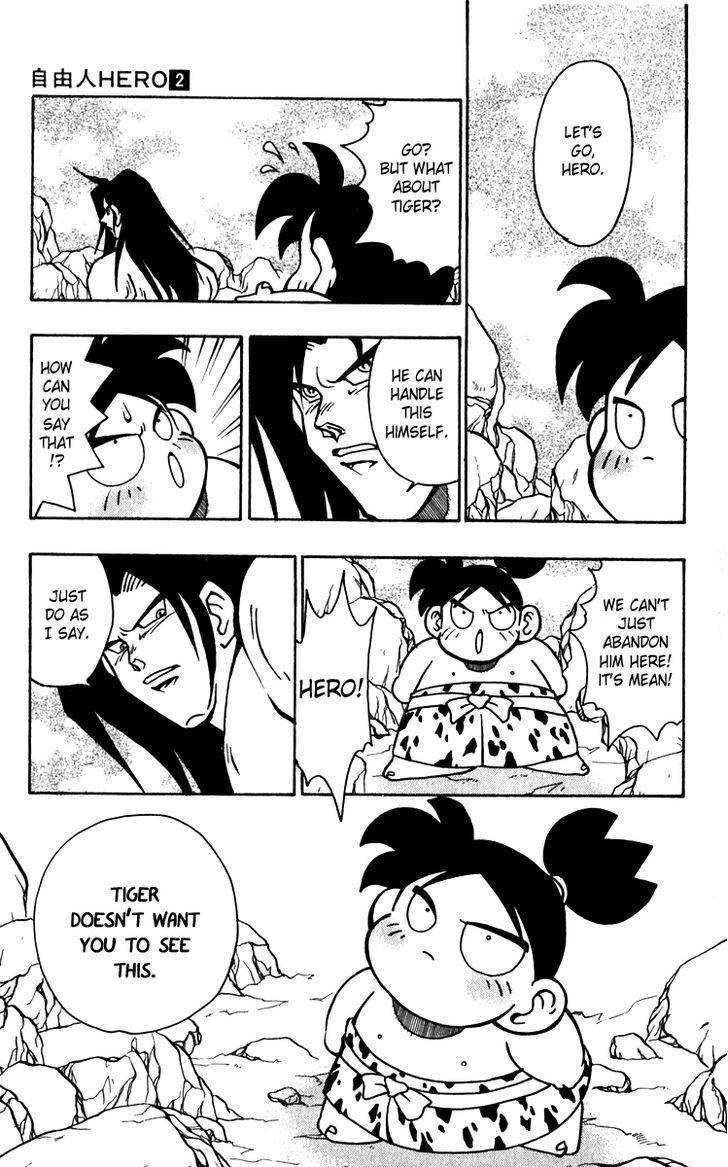 Jiyuujin Hero Chapter 10 page 13 - Chapter 10 : Tiger's Instinct