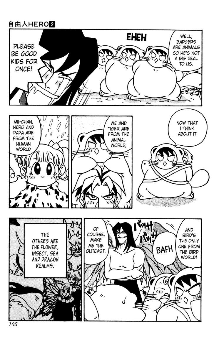 Jiyuujin Hero Chapter 11 page 9 - Chapter 11 : Hero's Journey!