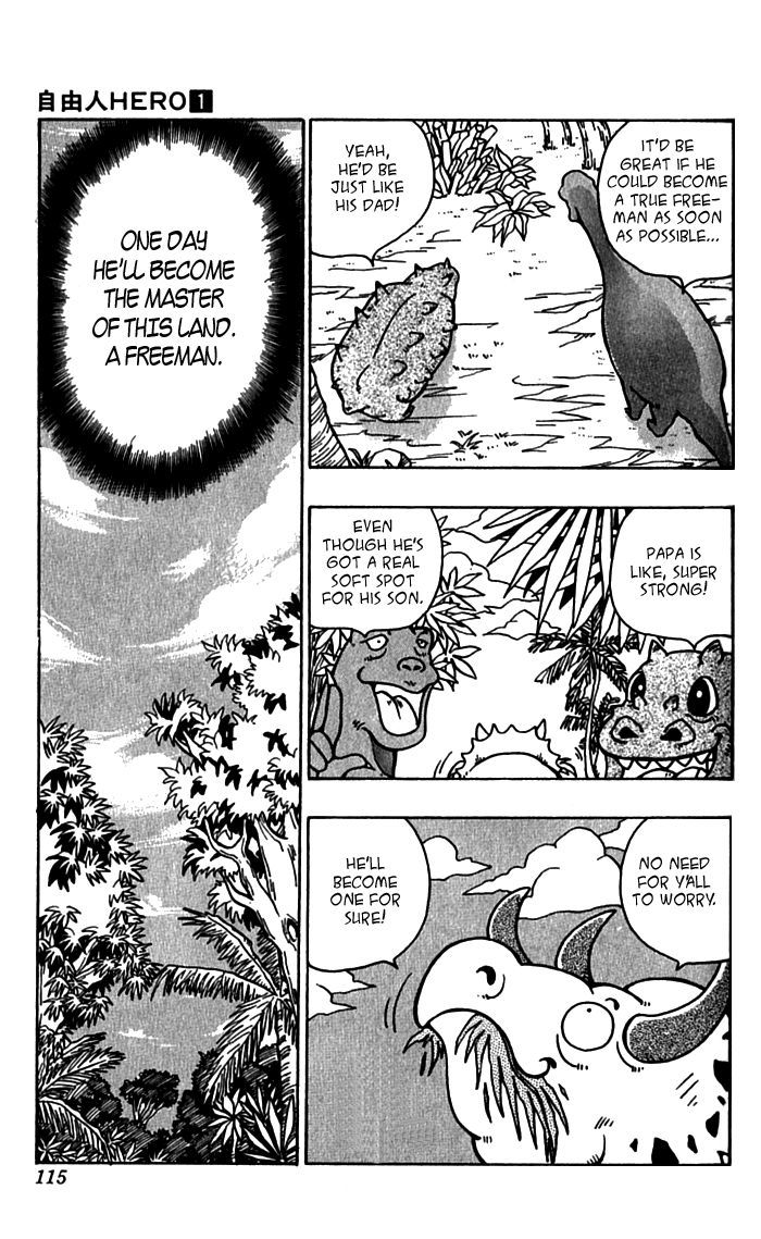 Jiyuujin Hero Chapter 5 page 8 - Chapter 5 : Free Day