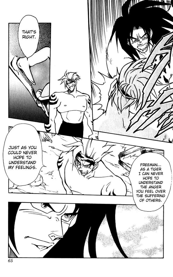 Jiyuujin Hero Chapter 9 page 15 - Chapter 9 : Freeman VS Thunder Tiger