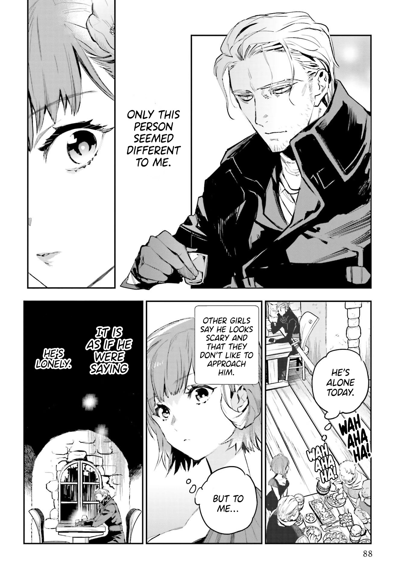 JK Haru is a Sex Worker in Another World Chapter 12 page 2 - Chapter 12: The Person With An Ominous Face, Part 1