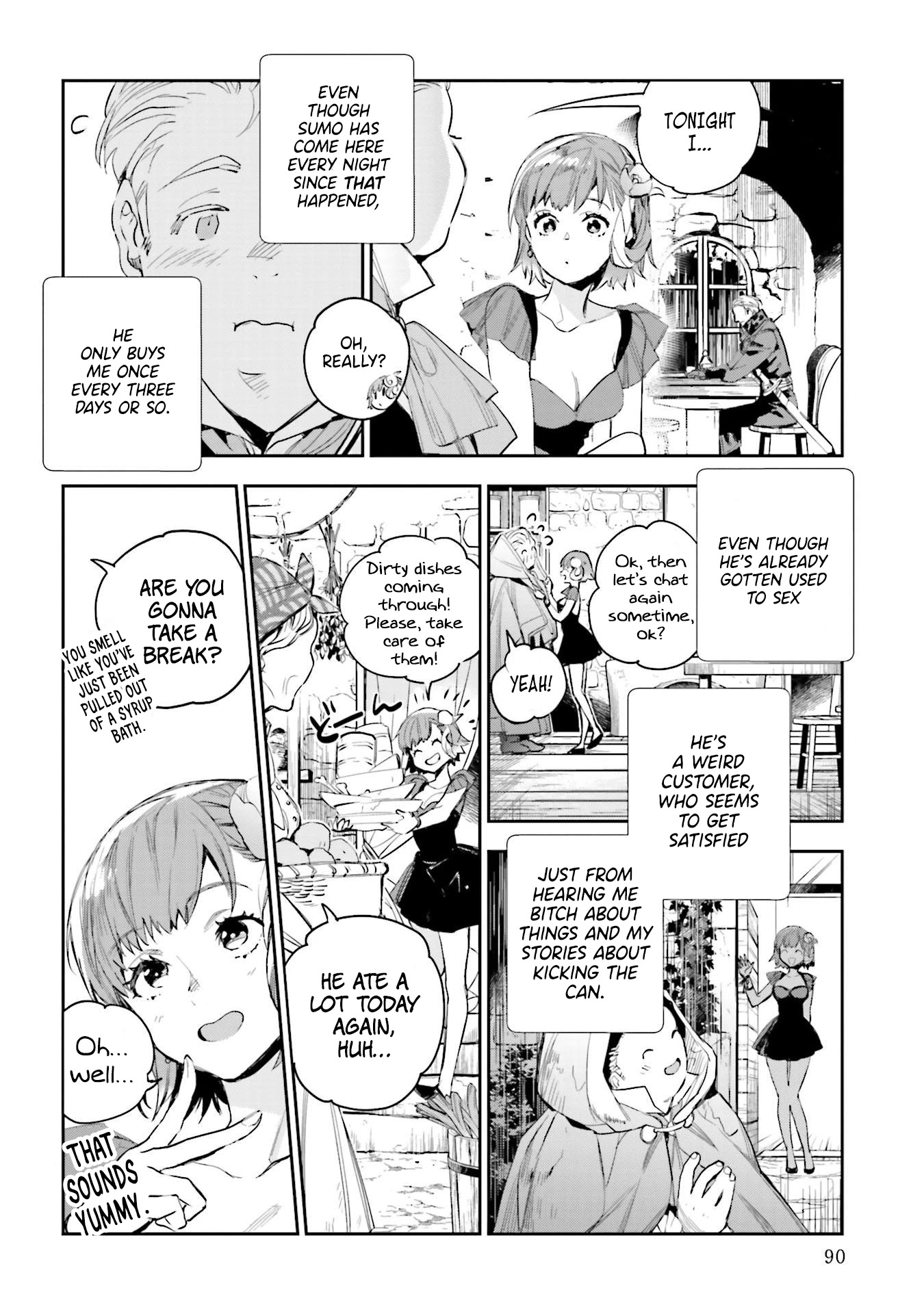 JK Haru is a Sex Worker in Another World Chapter 12 page 4 - Chapter 12: The Person With An Ominous Face, Part 1