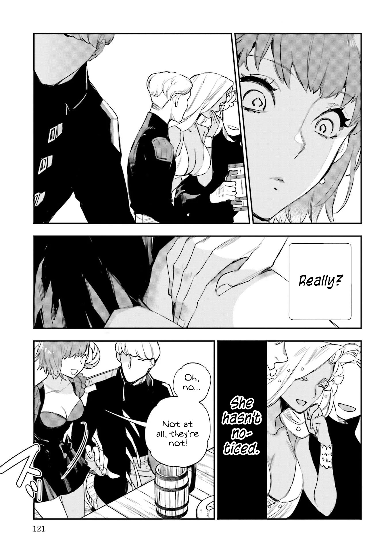 JK Haru is a Sex Worker in Another World Chapter 13 page 11 - Chapter 13: The Person With An Ominous Face, Part 2