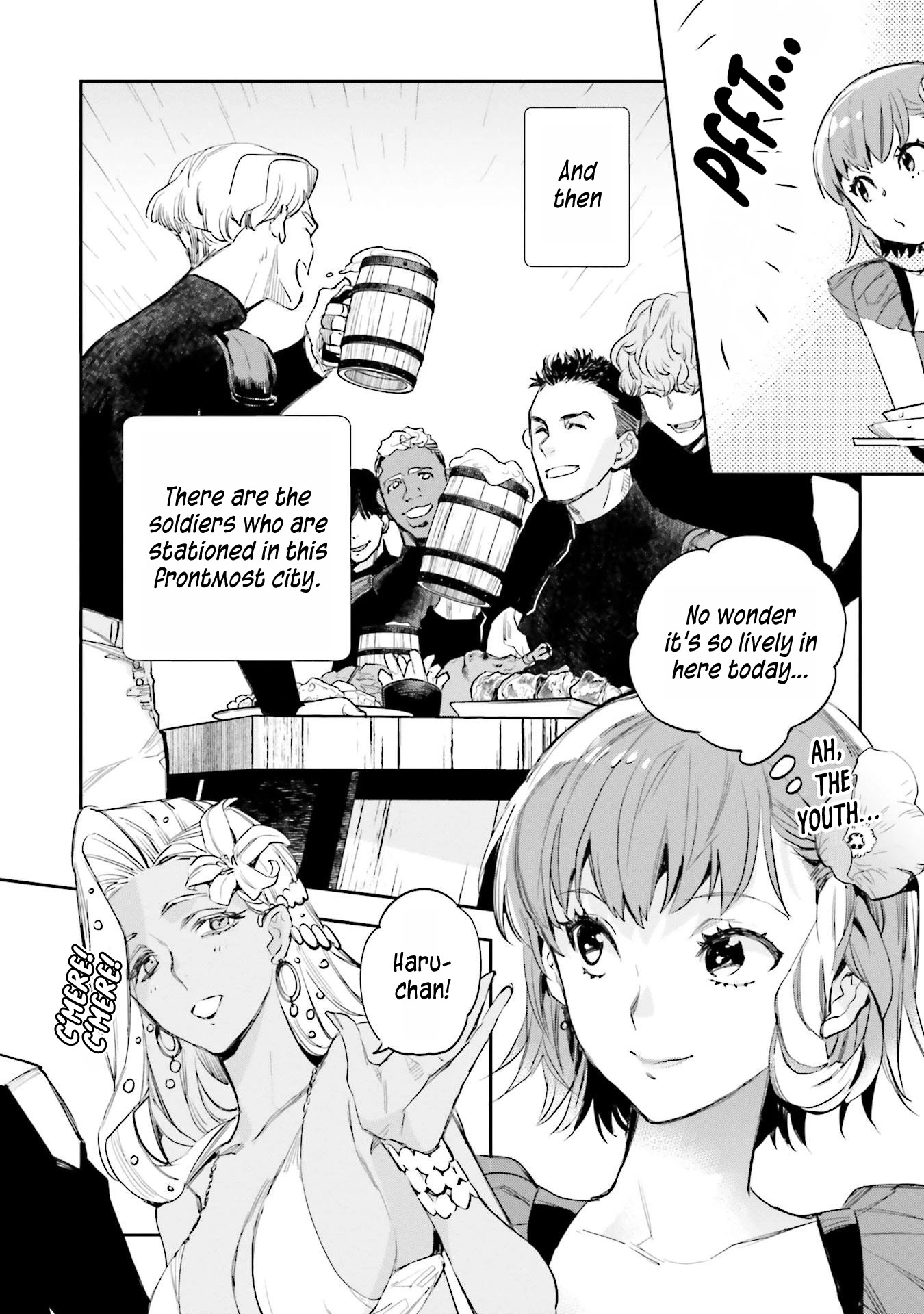 JK Haru is a Sex Worker in Another World Chapter 13 page 3 - Chapter 13: The Person With An Ominous Face, Part 2