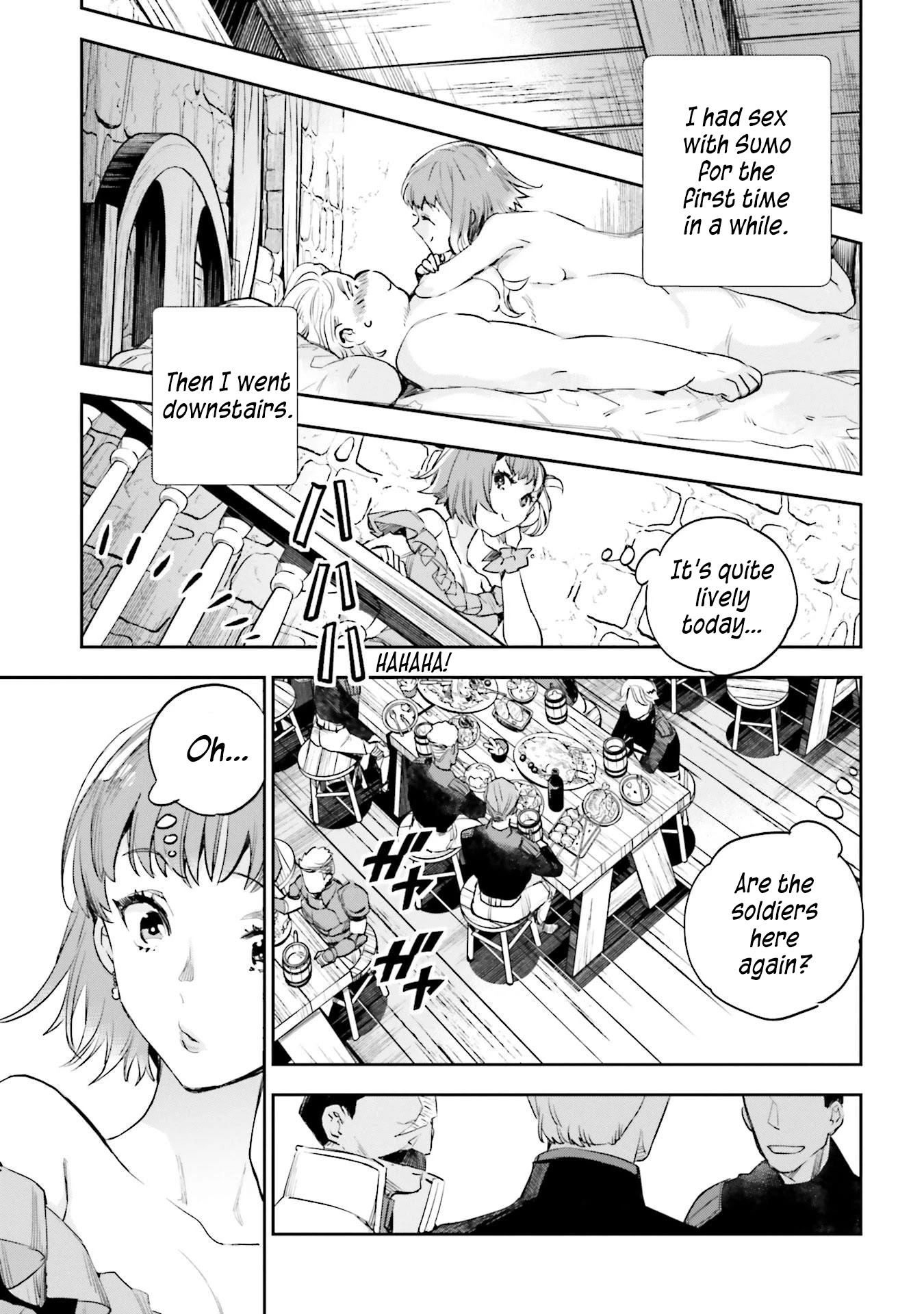 JK Haru is a Sex Worker in Another World Chapter 14 page 23 - Chapter 14: The Person With An Ominous Face, Part 3