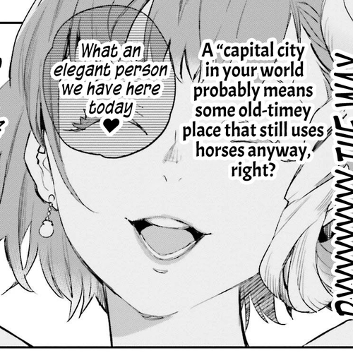 JK Haru is a Sex Worker in Another World Chapter 14: The Person With An Ominous Face, Part 3 cover