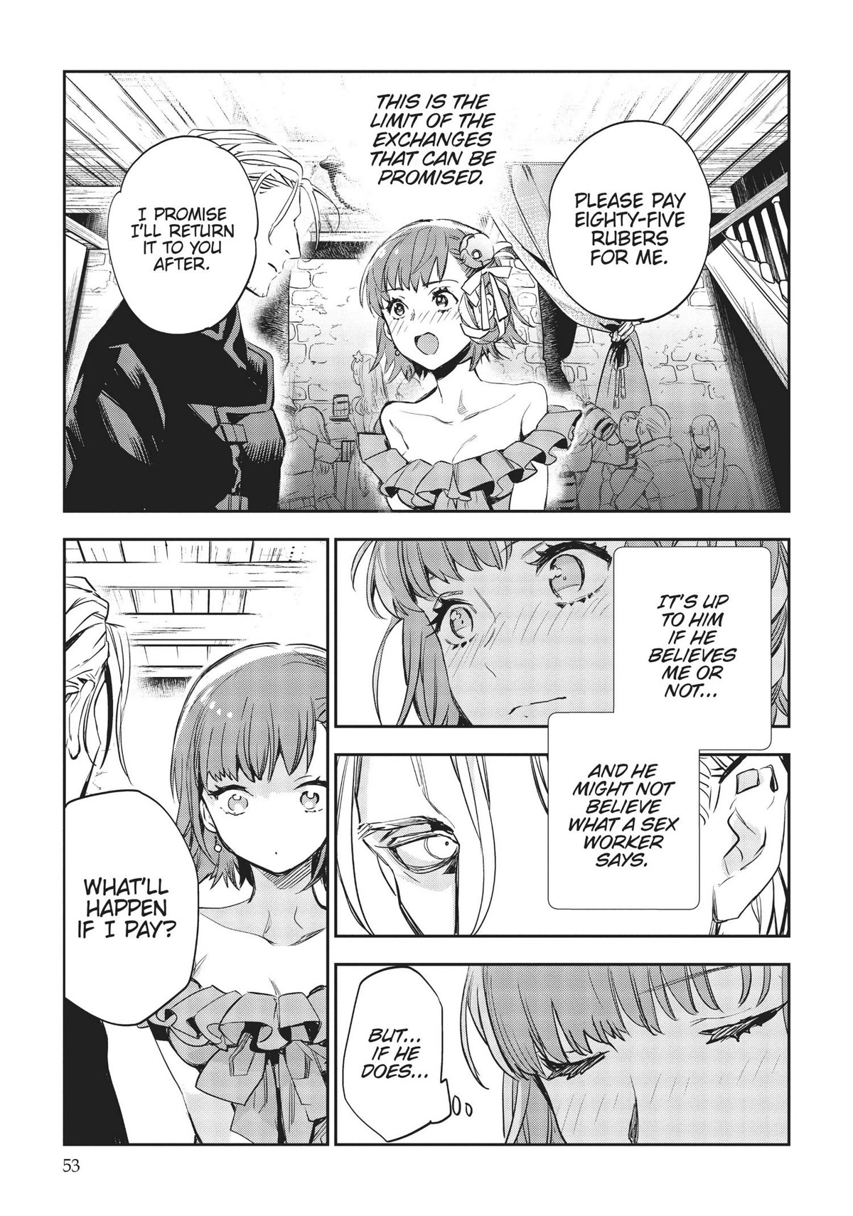 JK Haru is a Sex Worker in Another World Chapter 17 page 11 - Chapter 17: Endless Rain (unrelated to Chiba) Part 3