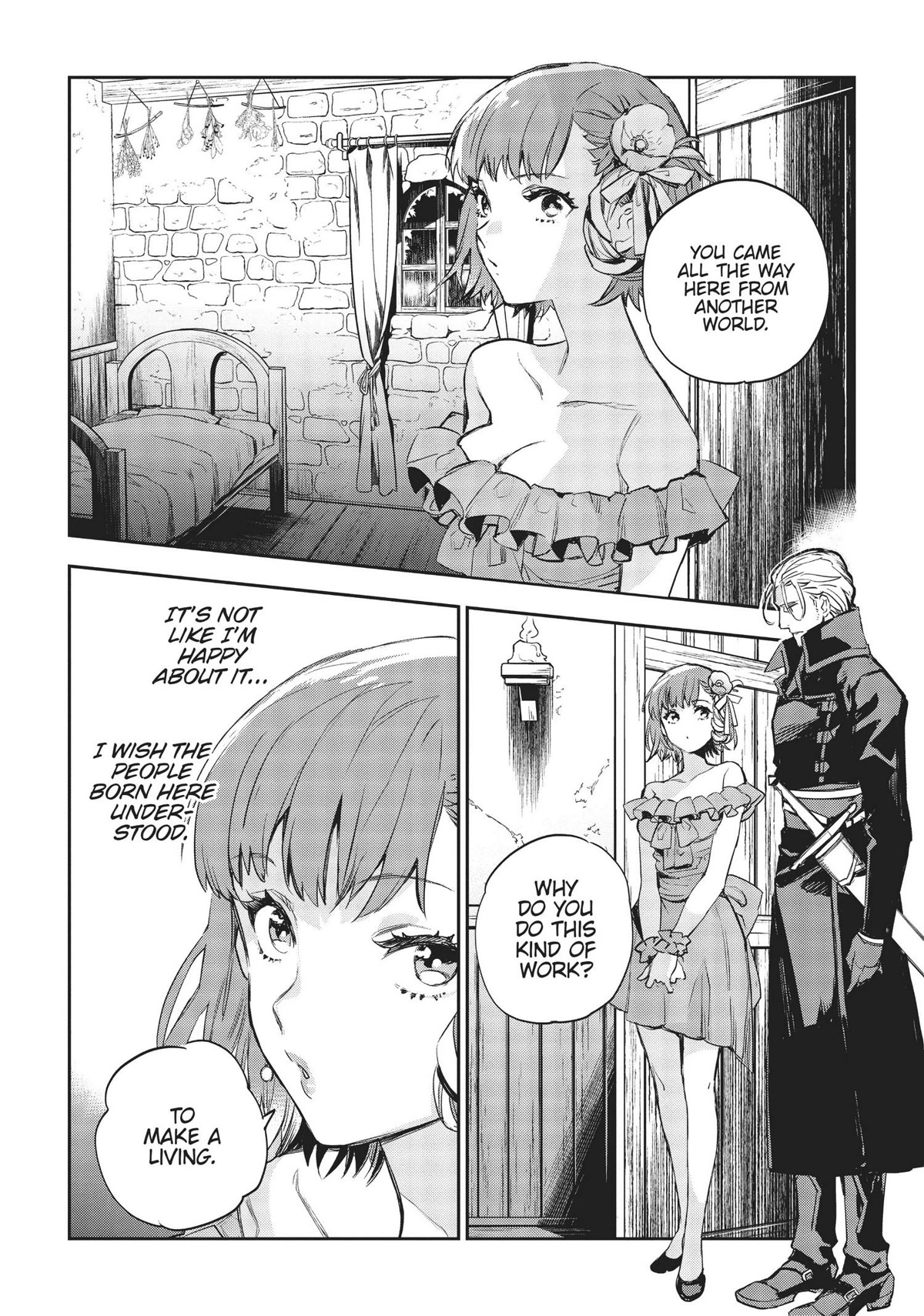 JK Haru is a Sex Worker in Another World Chapter 17 page 14 - Chapter 17: Endless Rain (unrelated to Chiba) Part 3