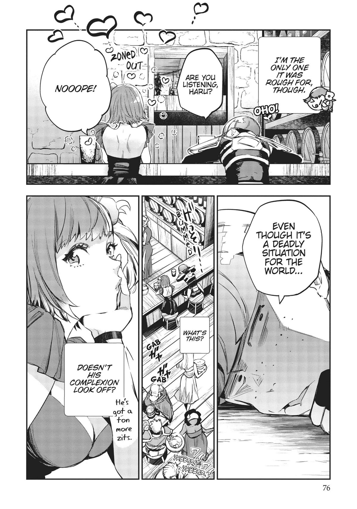 JK Haru is a Sex Worker in Another World Chapter 18 page 2 - Chapter 18: In the classroom with Haru (part 1)