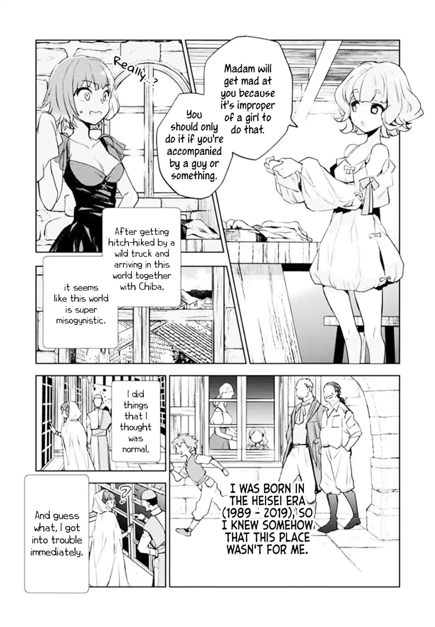 JK Haru is a Sex Worker in Another World Chapter 2 page 6 - Chapter 2