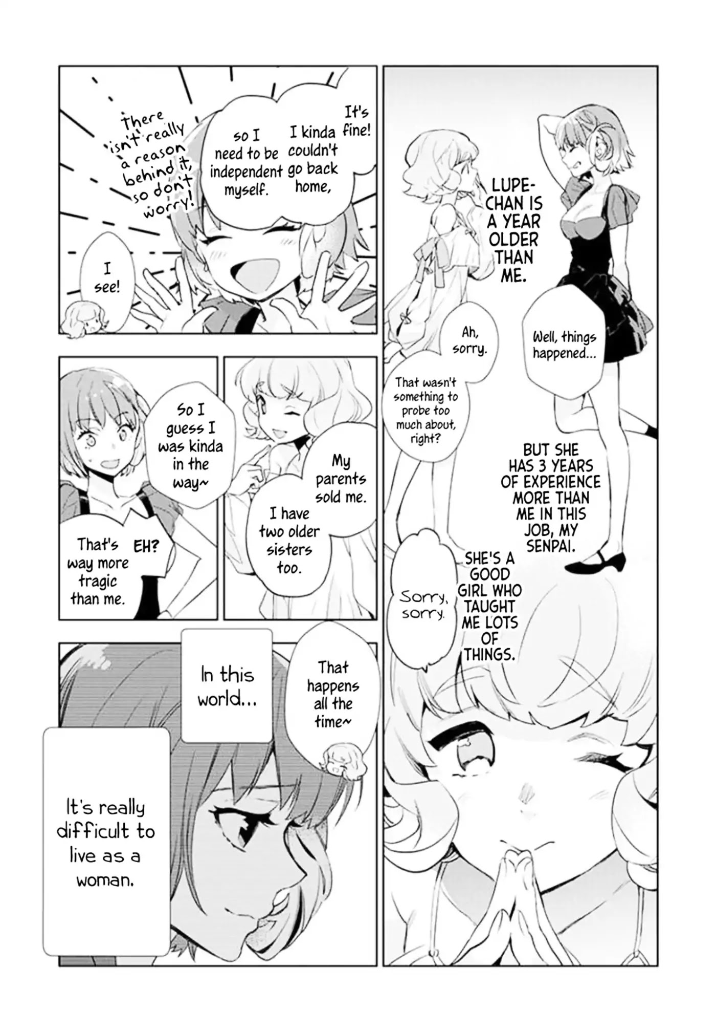 JK Haru is a Sex Worker in Another World Chapter 2 page 8 - Chapter 2