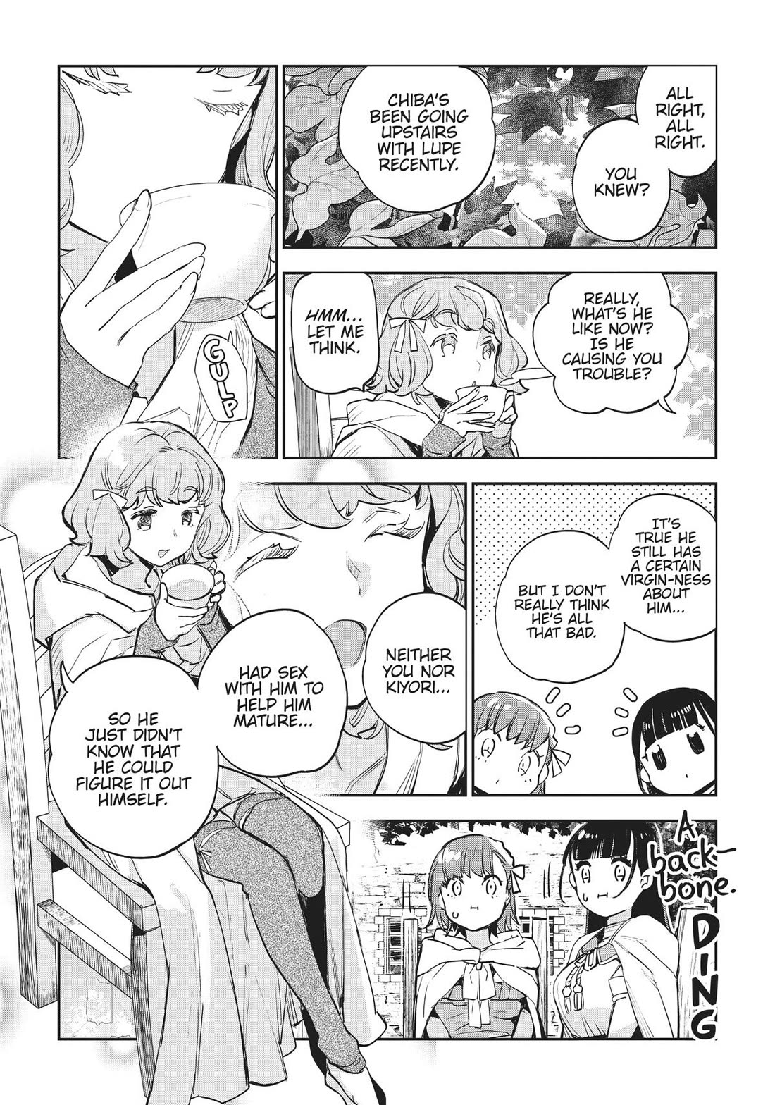 JK Haru is a Sex Worker in Another World Chapter 34 page 12 - Chapter 34
