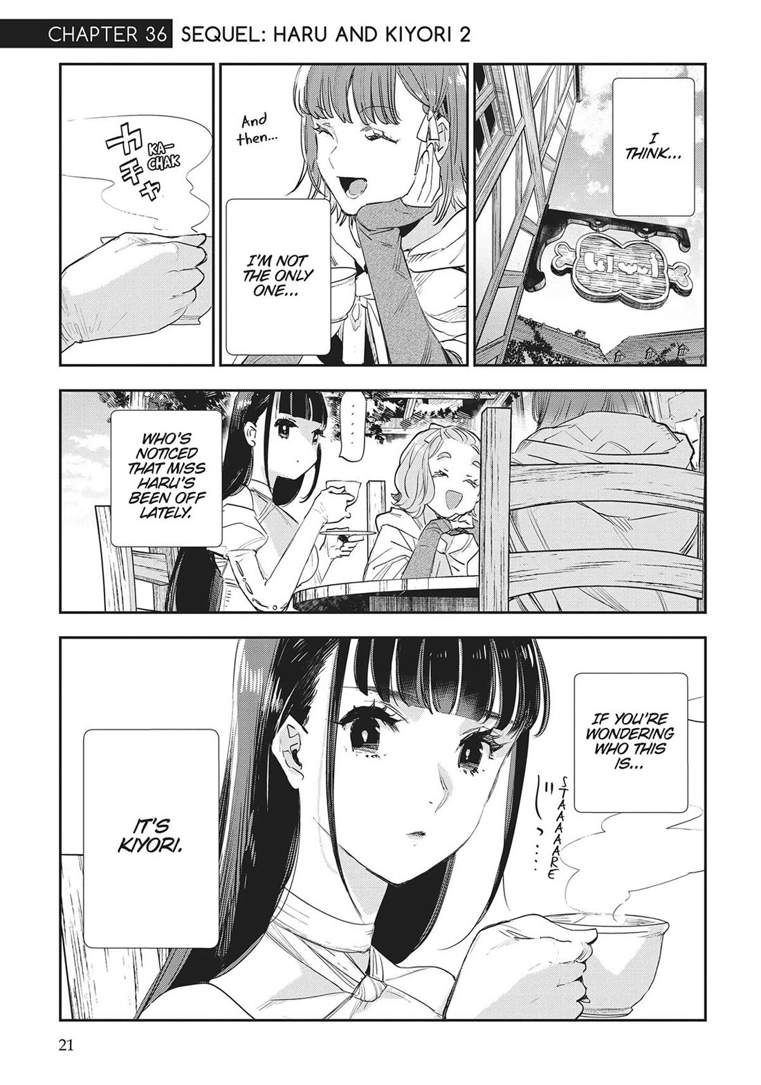 JK Haru is a Sex Worker in Another World Chapter 36 page 1 - Chapter 36