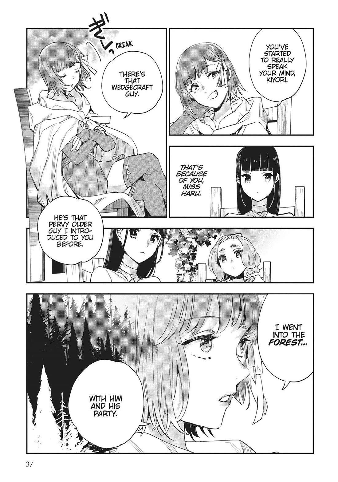 JK Haru is a Sex Worker in Another World Chapter 36 page 17 - Chapter 36
